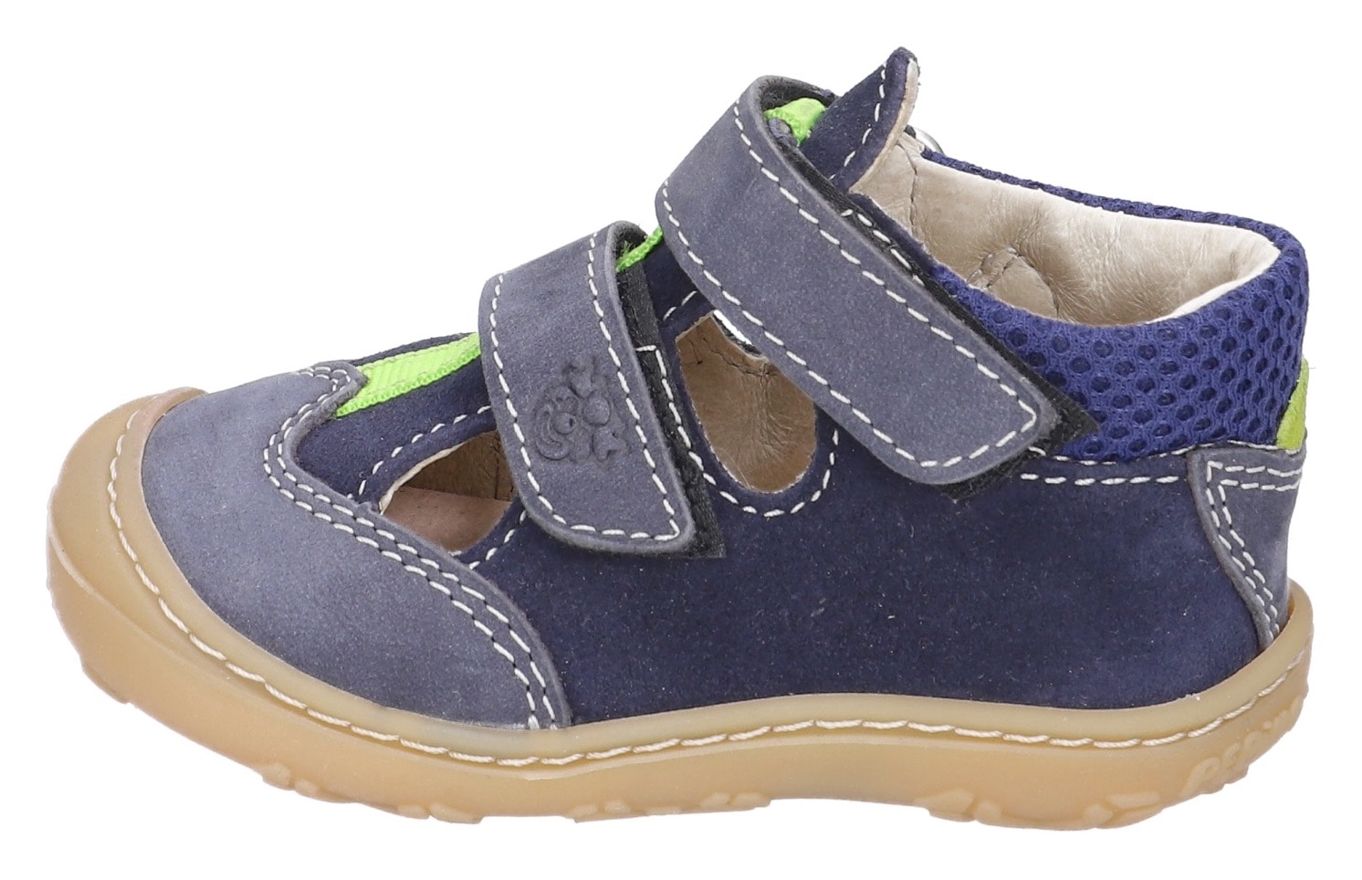 PEPINO by RICOSTA Klettschuh »EBI WMS Schuh Weiten Mess System: mittel«, Sandale, Babyschuh, Freizeitschuh mit Kontrastbesatz