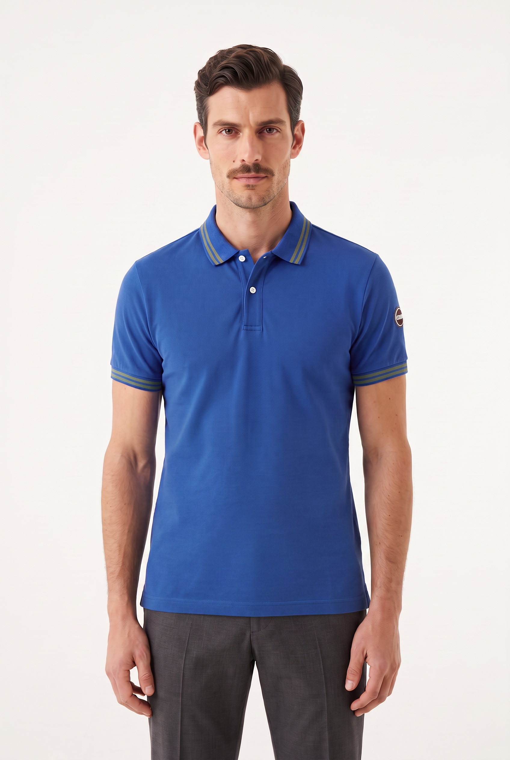 Colmar Poloshirt Stretch-Piqué, Regular Fit, Baumwollmix