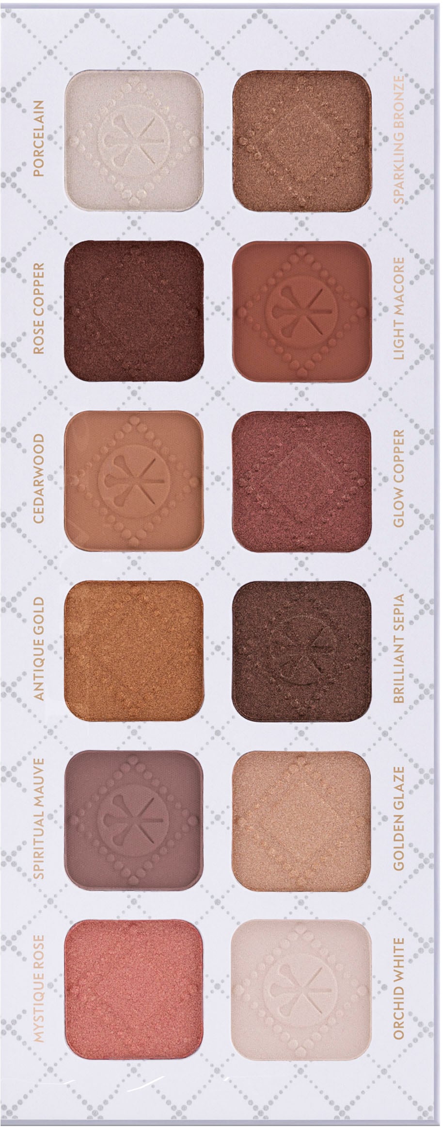 Luvia Cosmetics Lidschatten-Palette »Karmaflage« Matt und schimmernd, hochpigmentiert, müheloses Verblenden.