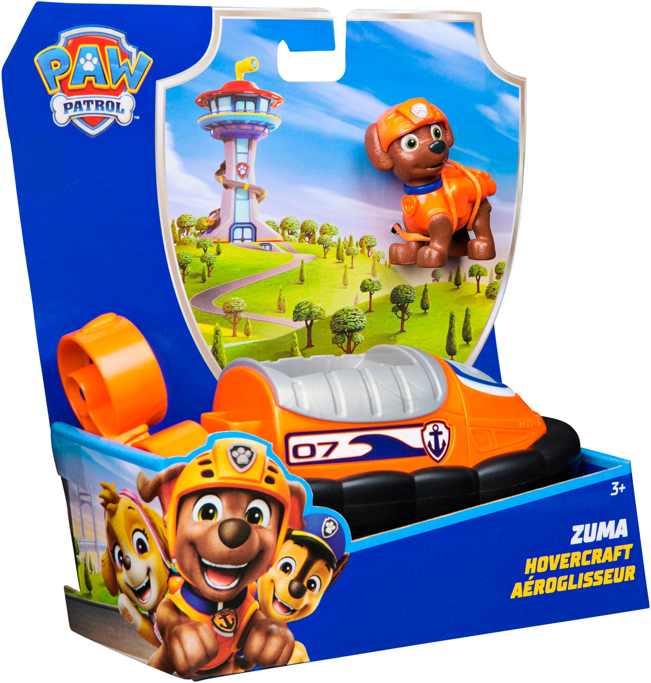 Spin Master Spielzeug-Auto »PAW Patrol, Sust. Basic Vehicle Zuma« zum Teil aus recycelten Material