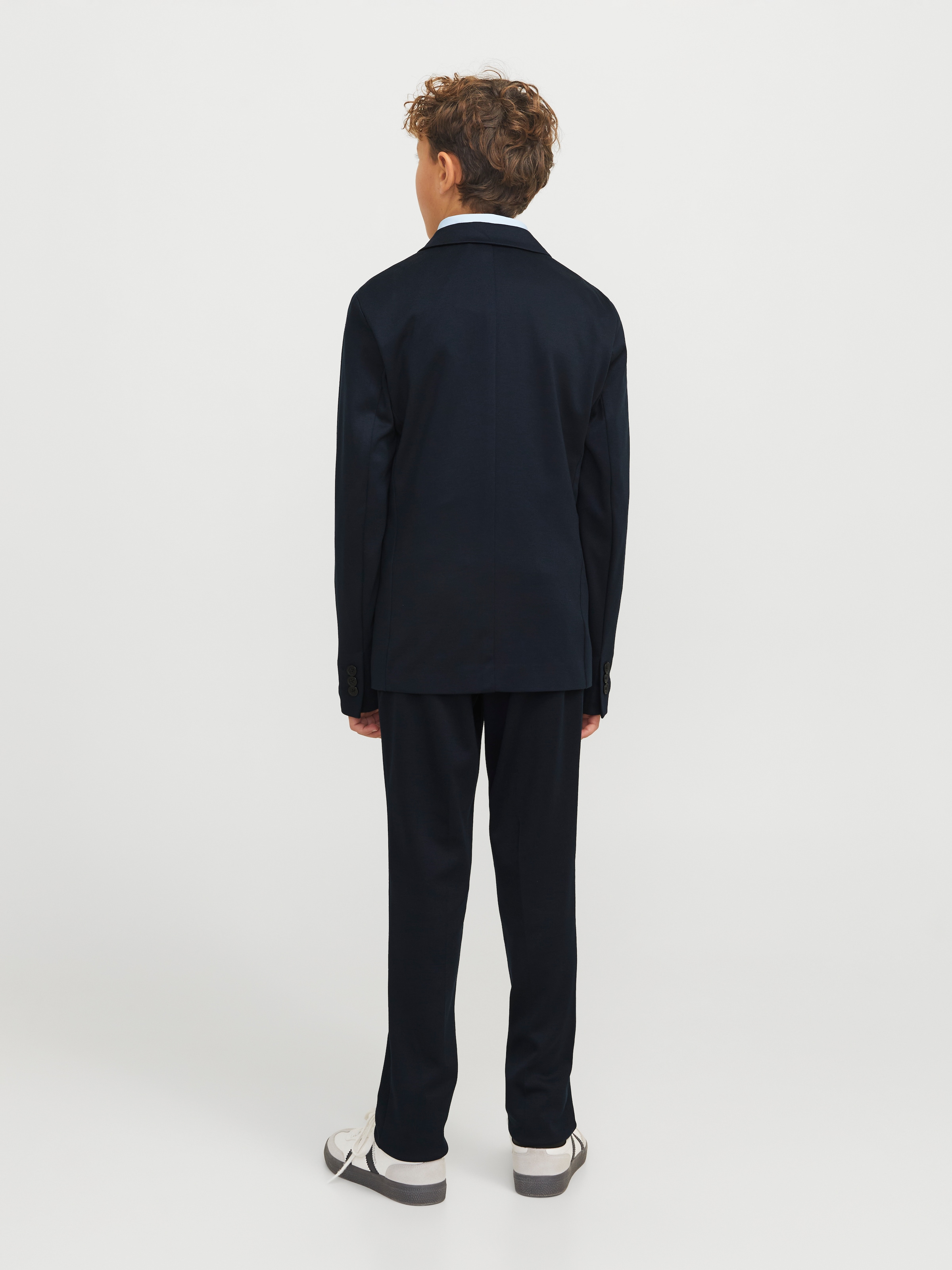 Jack & Jones Junior Anzughose »JJEJAXON bietet Komfort durch elastische Passform«, unifarben, modisch, slim fit, Web