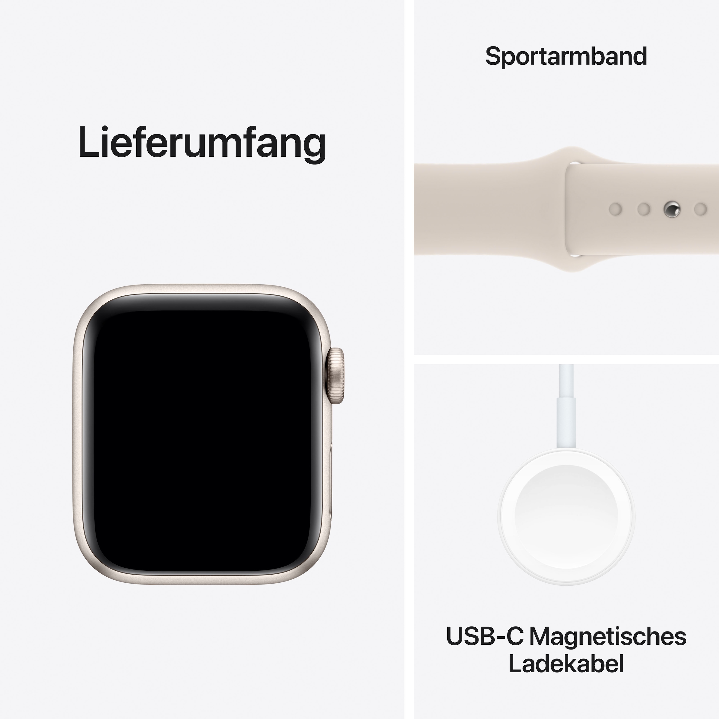 online 40 mm M/L«, GPS (Watch kaufen Sport Band) »Watch OS SE Aluminium 10 Smartwatch Apple