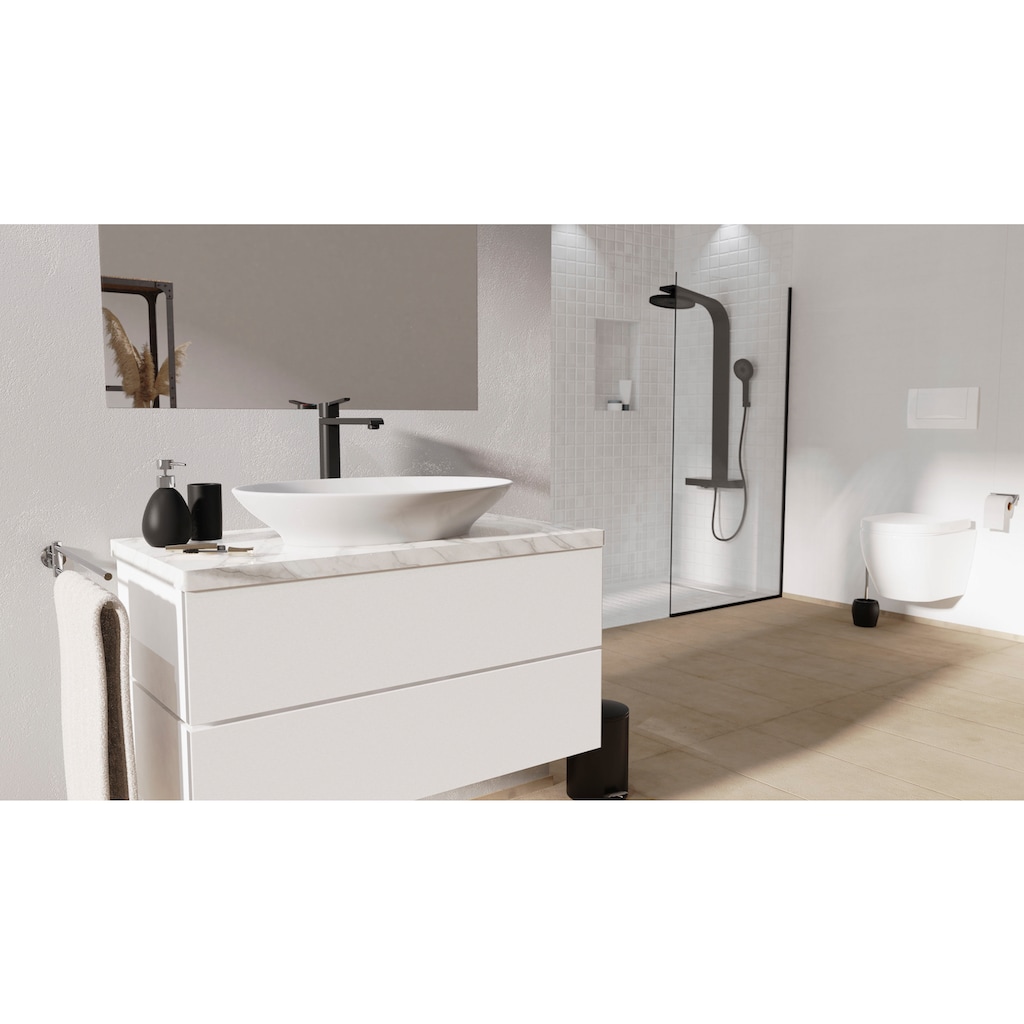 Schütte WC-Sitz »WHITE«, Duroplast, Absenkautomatik, Schnellverschluss, belastbar bis 150 kg