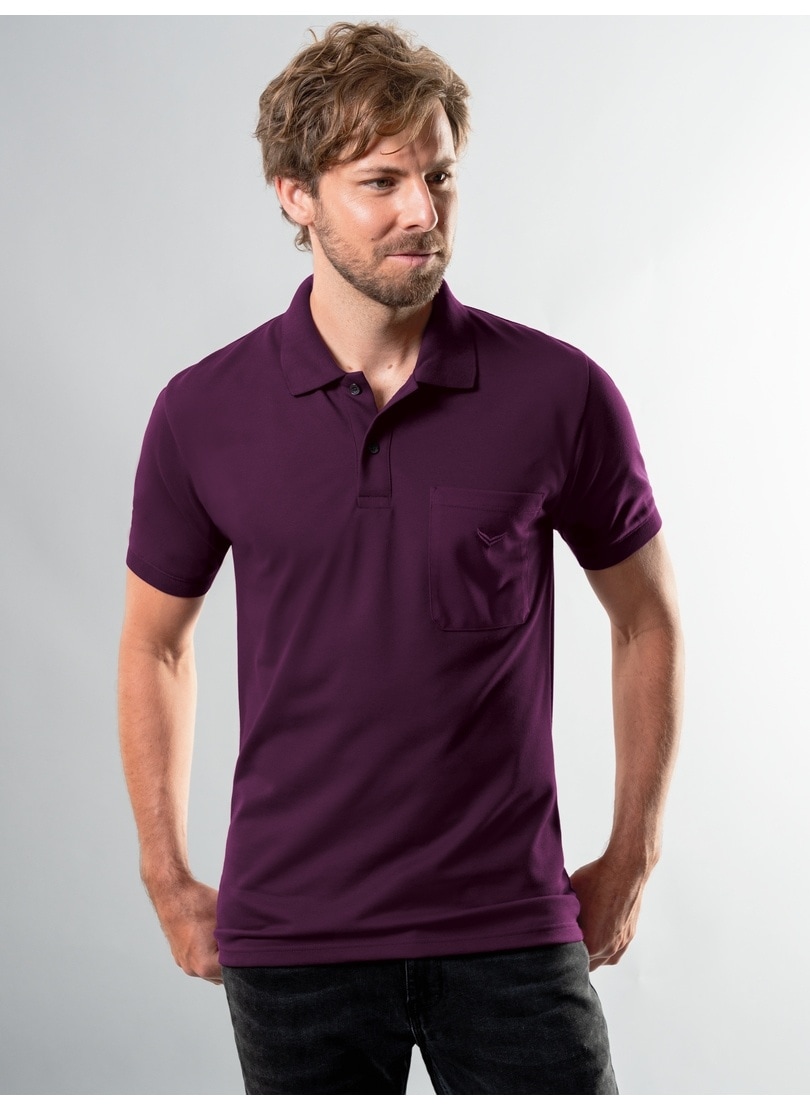 Trigema Poloshirt »TRIGEMA Polohemd kaufen Brusttasche« mit