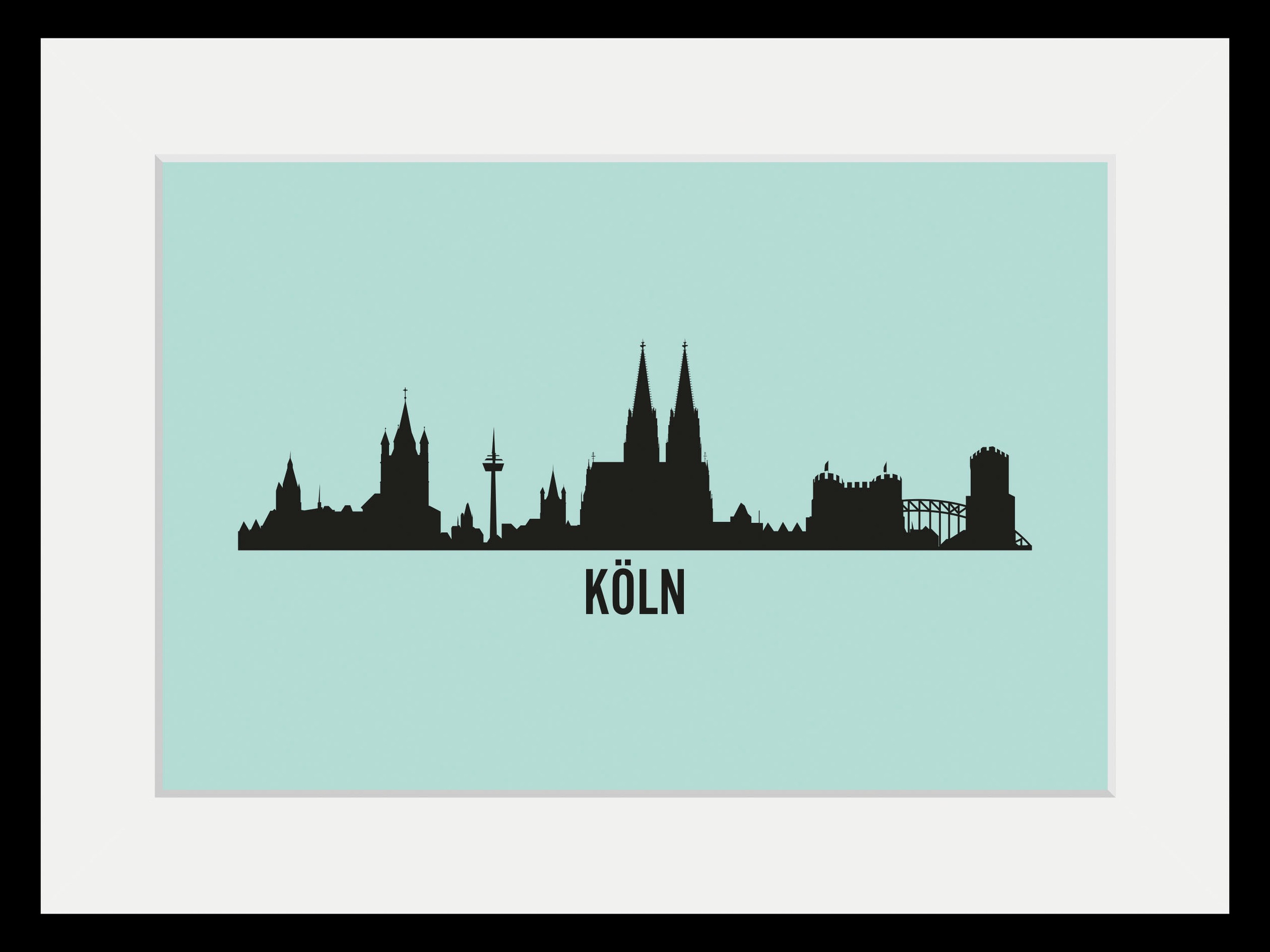 queence Bild »Köln Skyline«, Städte-Stadt-Deutschland-Köln-Kirche-Gebäude, günstig online kaufen