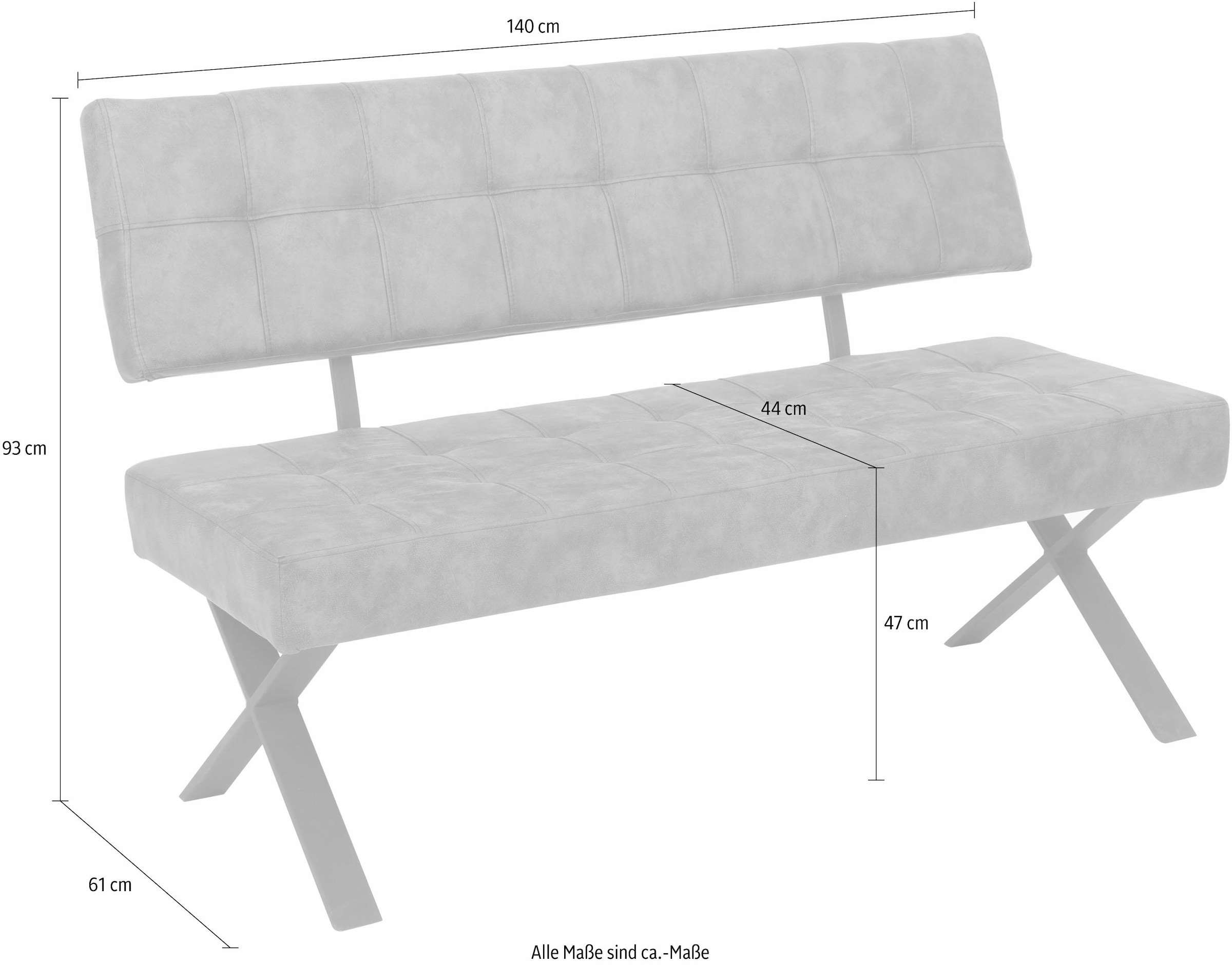 HELA Sitzbank »Donna«, Breite 140 cm online kaufen