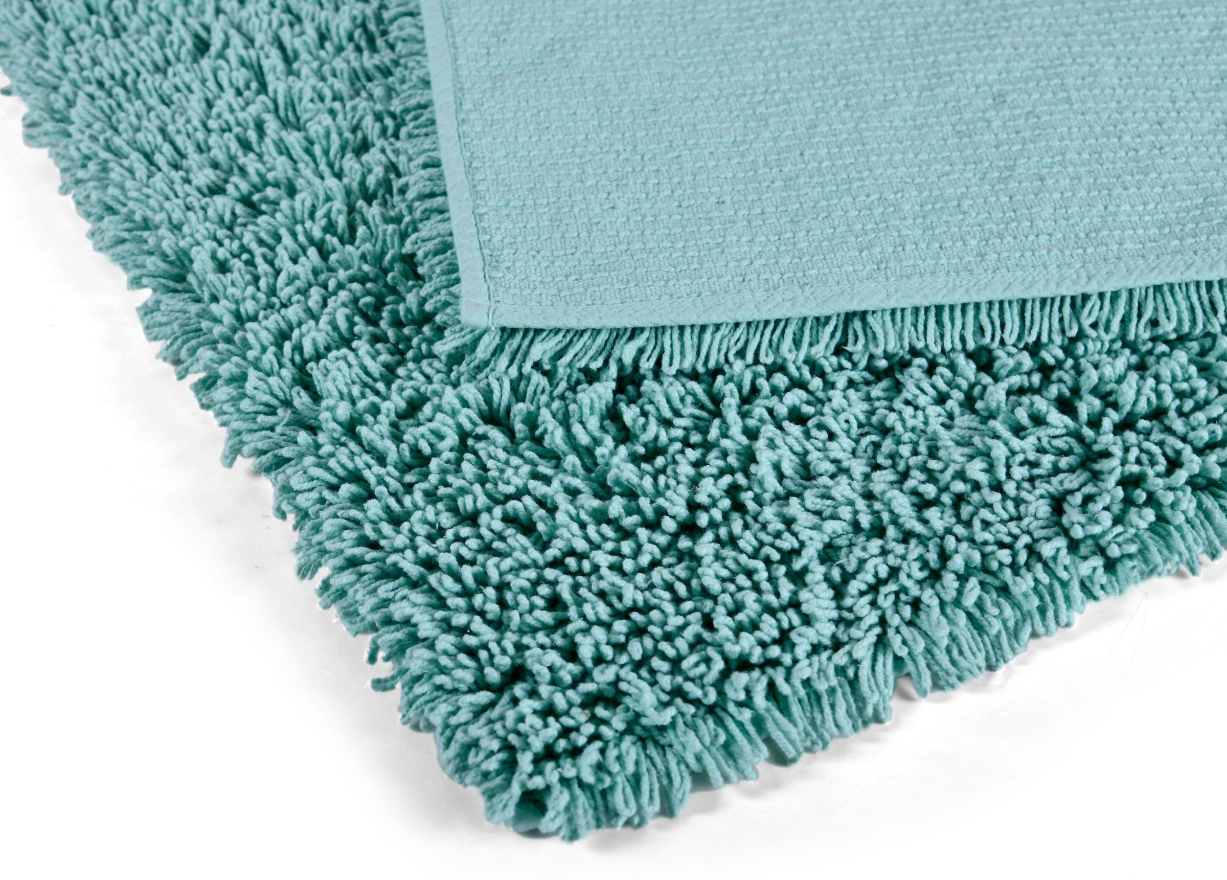 OTTO home Badematte »Xennia, Badvorleger, Badezimmer Teppich, Duschvorleger« Höhe 28 mm rutschhemmend beschichtet schnell trocknend Badteppich, Uni Farben, vielseitig kombinierbar