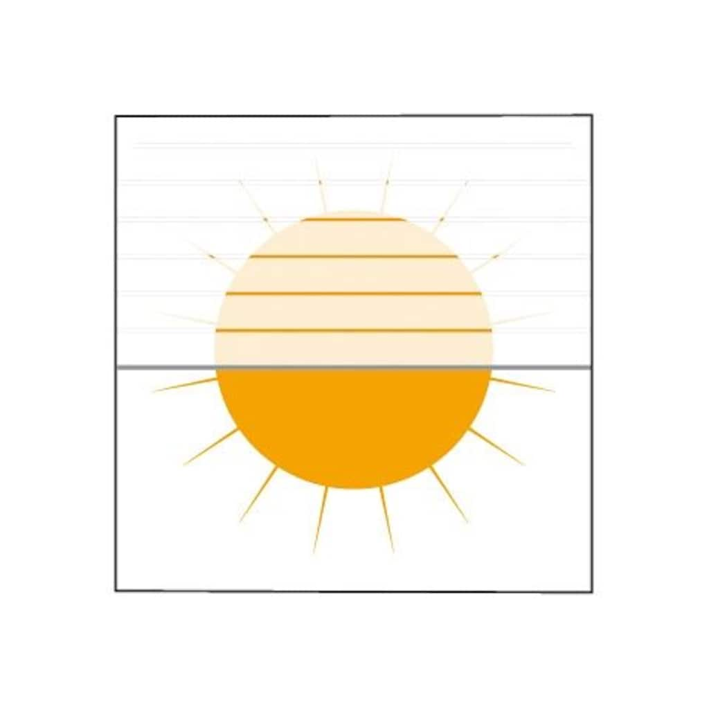 sunlines Plissee nach Maß »Medoc«, Lichtschutz, Perlreflex-beschichtet, mit Bohren, verspannt