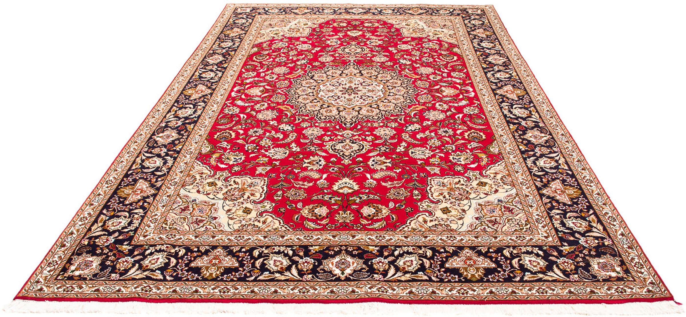 morgenland Orientteppich »Perser - Täbriz - Royal - 303 x 205 cm - rot«, re günstig online kaufen