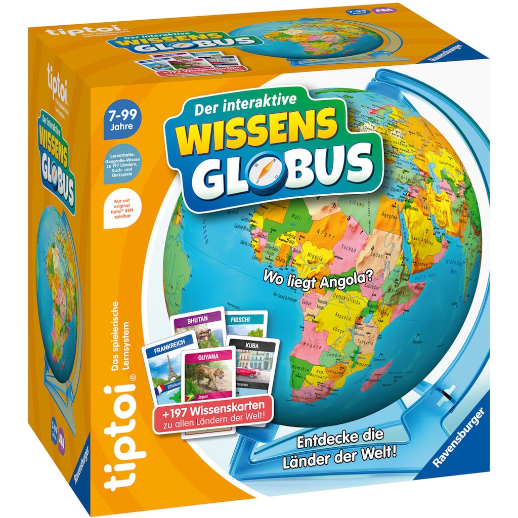 Ravensburger Globus »tiptoi® Der interaktive Wissens-Globus«