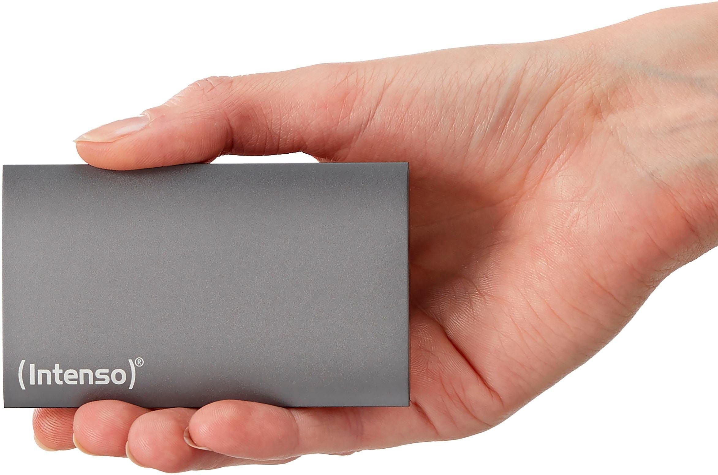 Intenso externe SSD »Portable SSD Premium«, 1,8 Zoll, Anschluss USB 3.0, Aluminium extra Slim
