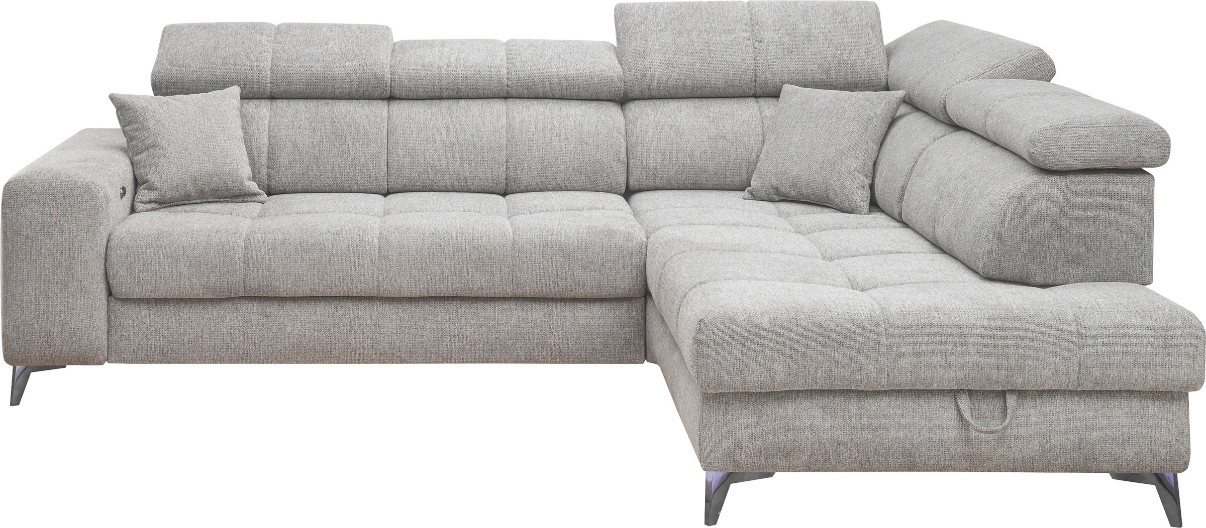 ED EXCITING DESIGN Ecksofa »Sydney L-Form«, (2 St.), frei im Raum stellbar, günstig online kaufen