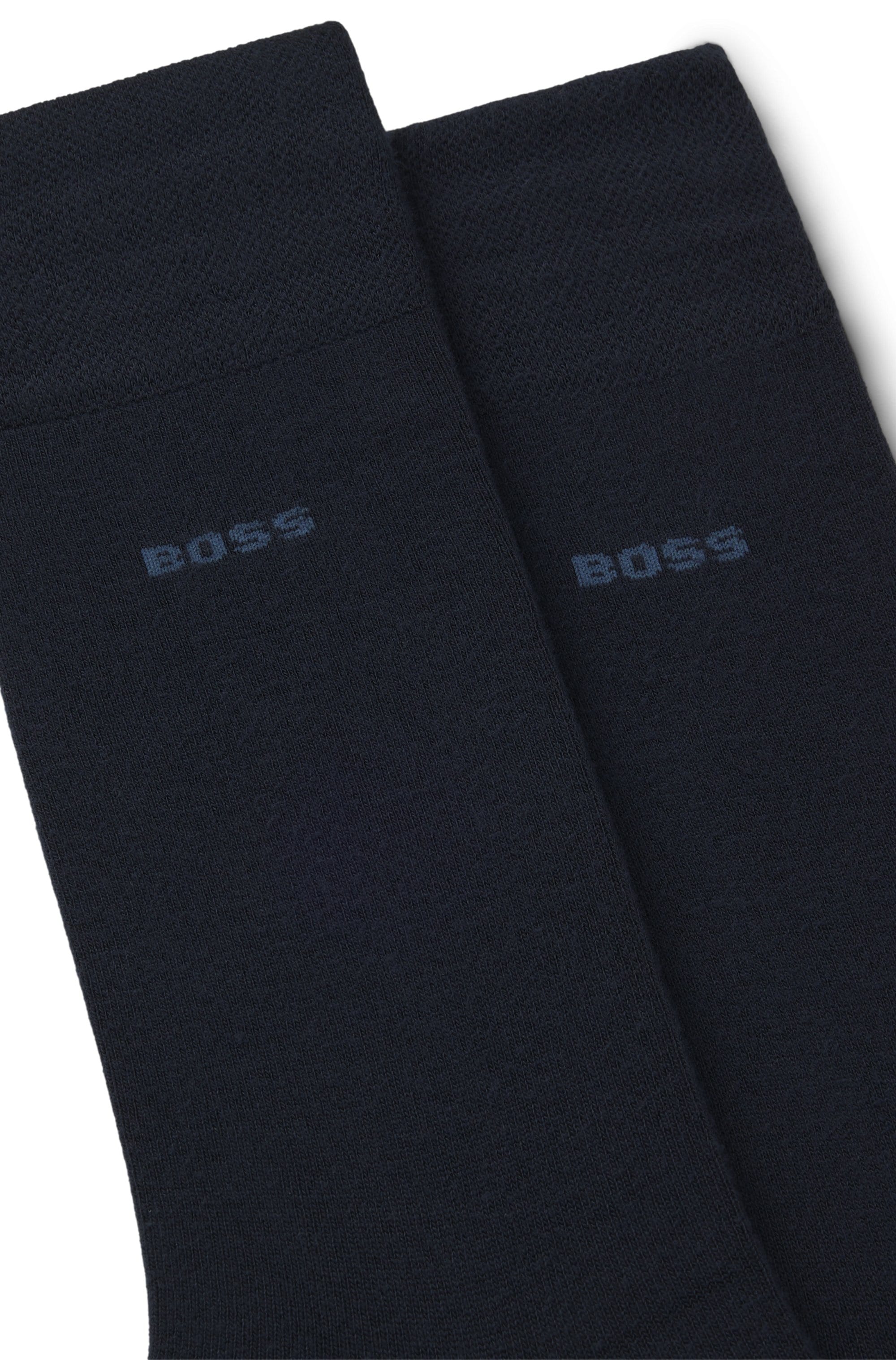 BOSS Businesssocken »2P RS Bamboo 1027«, (Packung, 2 Paar), mit Strickbündchen