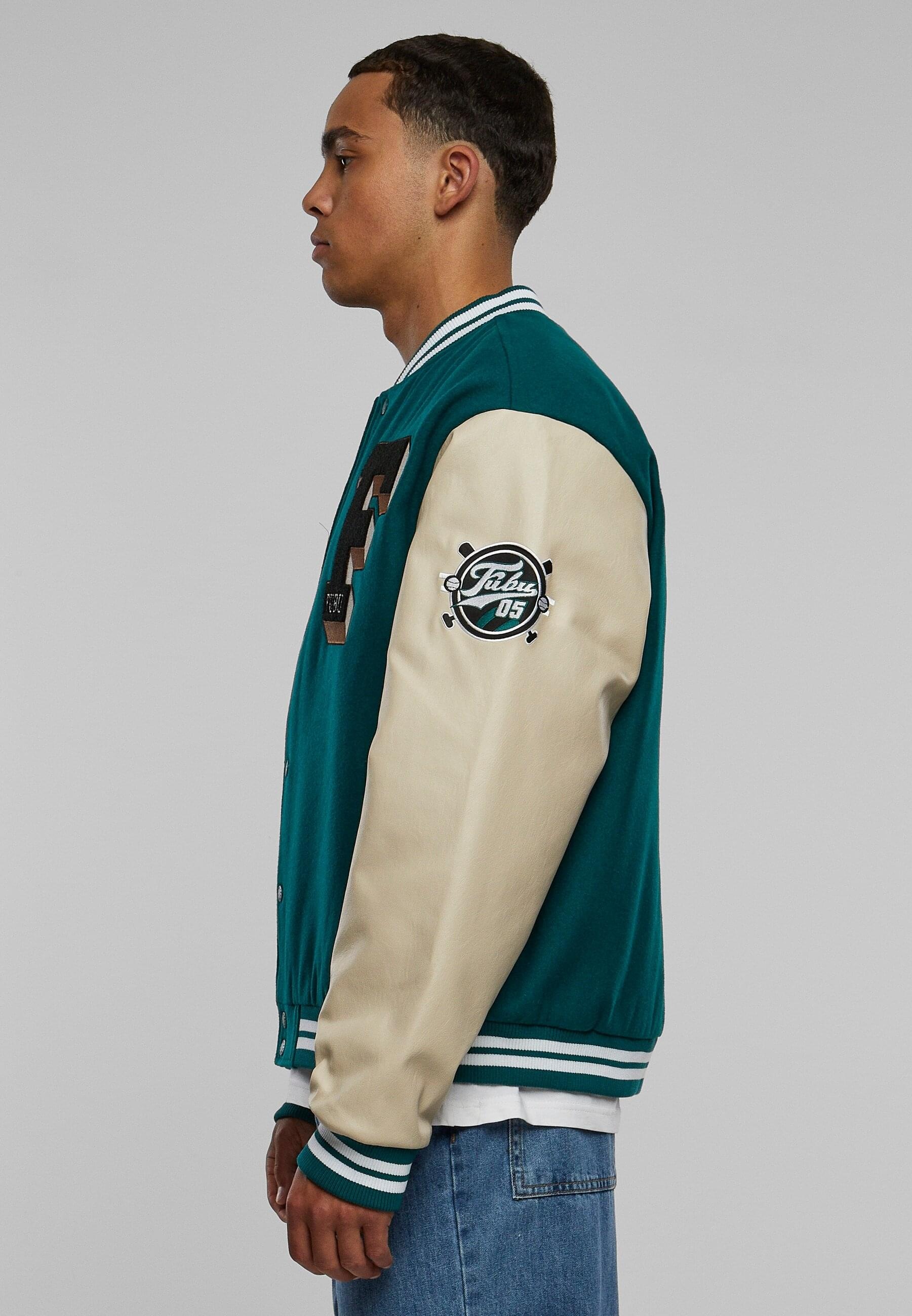 Fubu Bomberjacke »Fubu Herren FM233-009-2 FUBU College Varsity Jacket« 1 Stk. tlg. ohne Kapuze