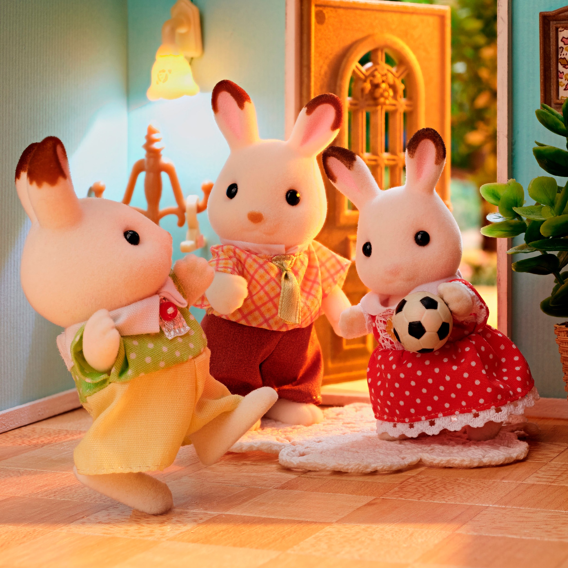 Sylvanian Families Spielfigur »Spielset Schokoladenhasen Familie NEU (5655)«