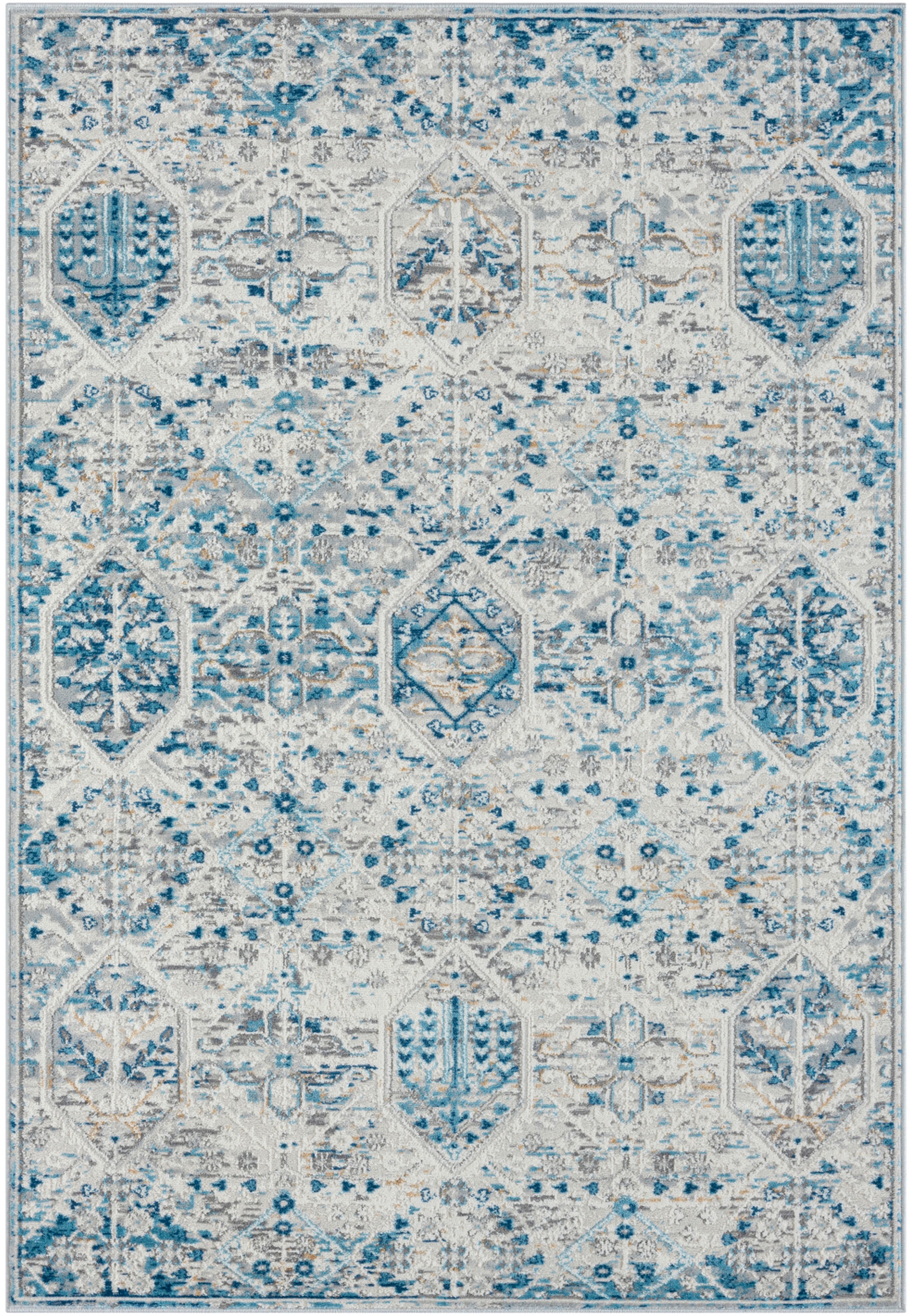 Myflair Möbel & Accessoires Teppich »My Heriz 2«, rechteckig, 8 mm Höhe, Kurzflor, klassisches Orient Design, besonders weich durch Microfaser