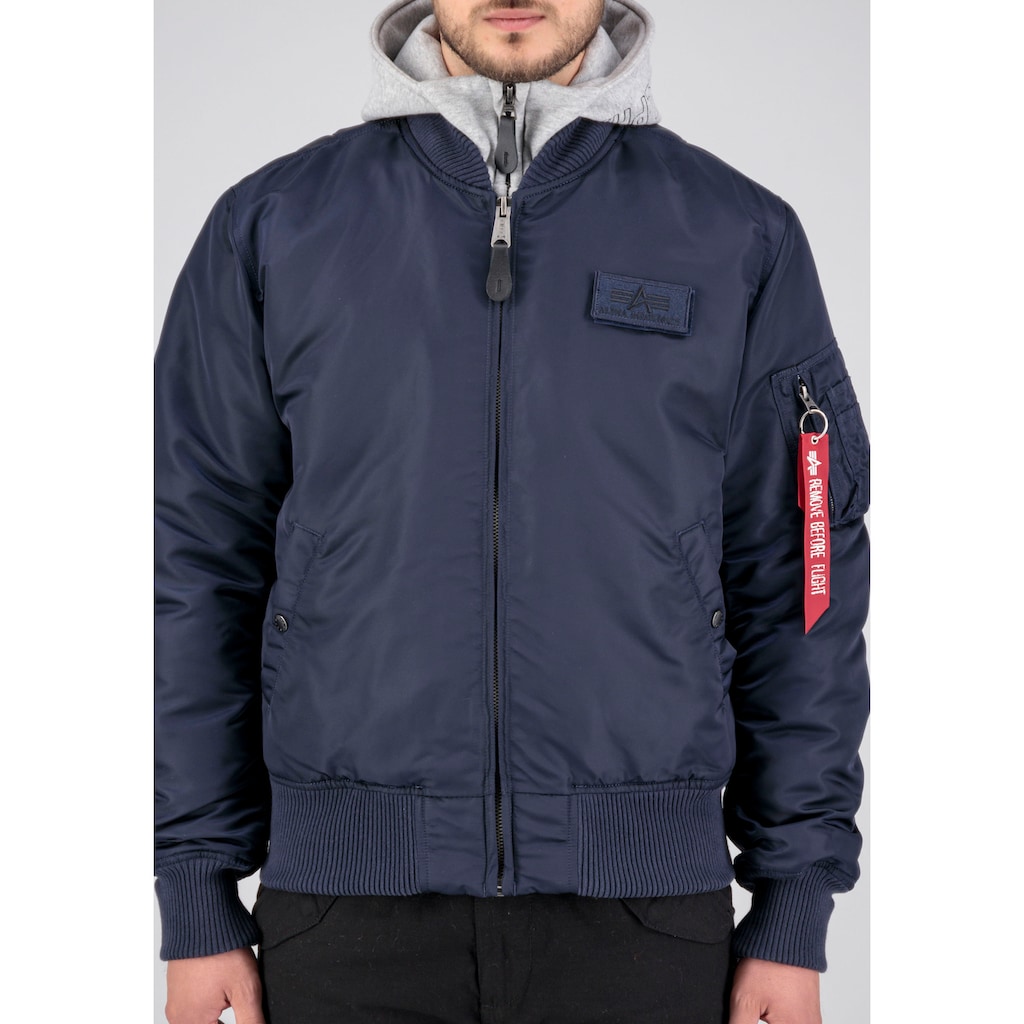 Alpha Industries Bomberjacke »MA-1 D-TEC«, mit Kapuze