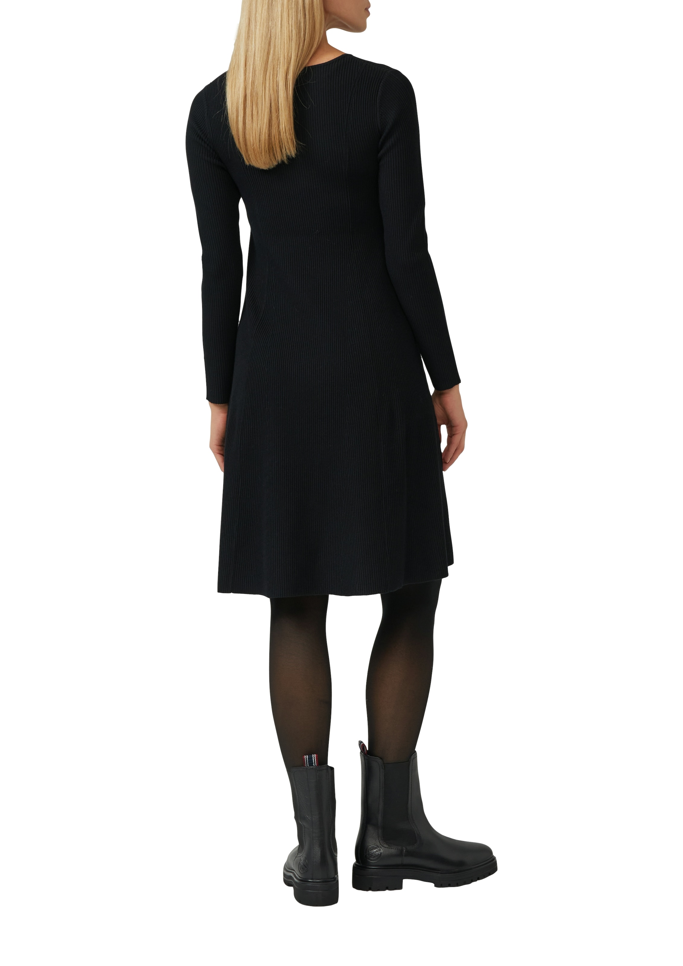 s.Oliver BLACK LABEL Strickkleid, mit Ajour-Detail