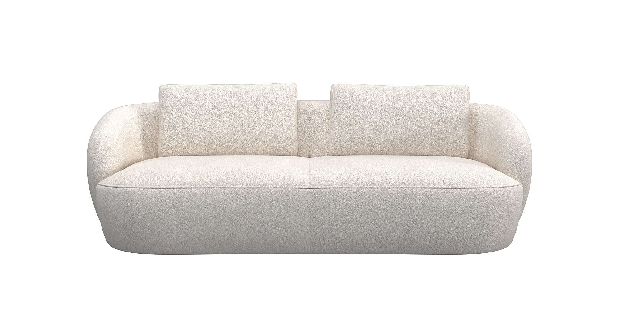 FLEXLUX 3-Sitzer »Torino, rund und bequem, Couch, Dreisitzer, OTTOs Choice« günstig online kaufen