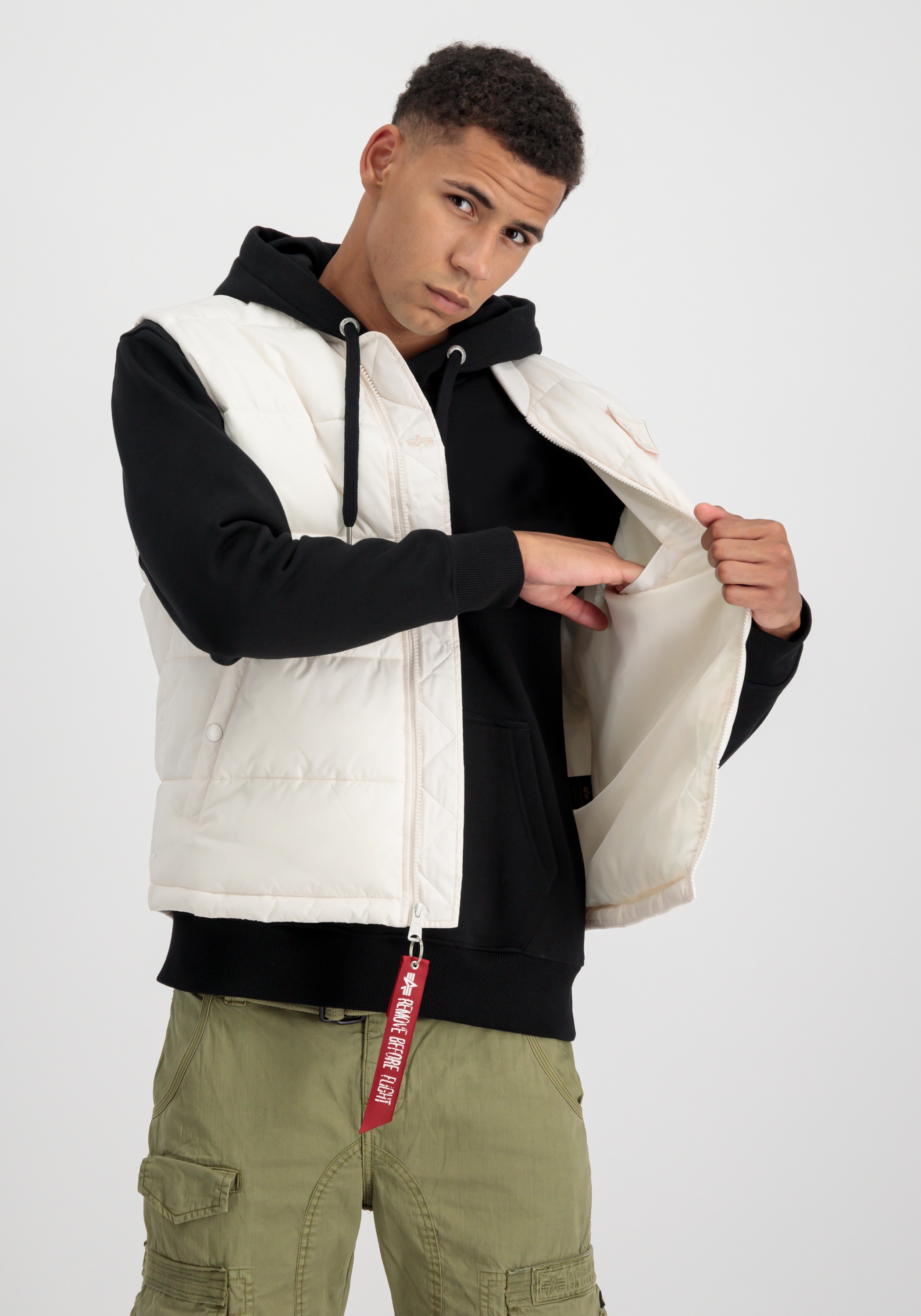 Alpha Industries Funktionsweste »Alpha Industries Men - Vests Puffer Vest Light Weight«
