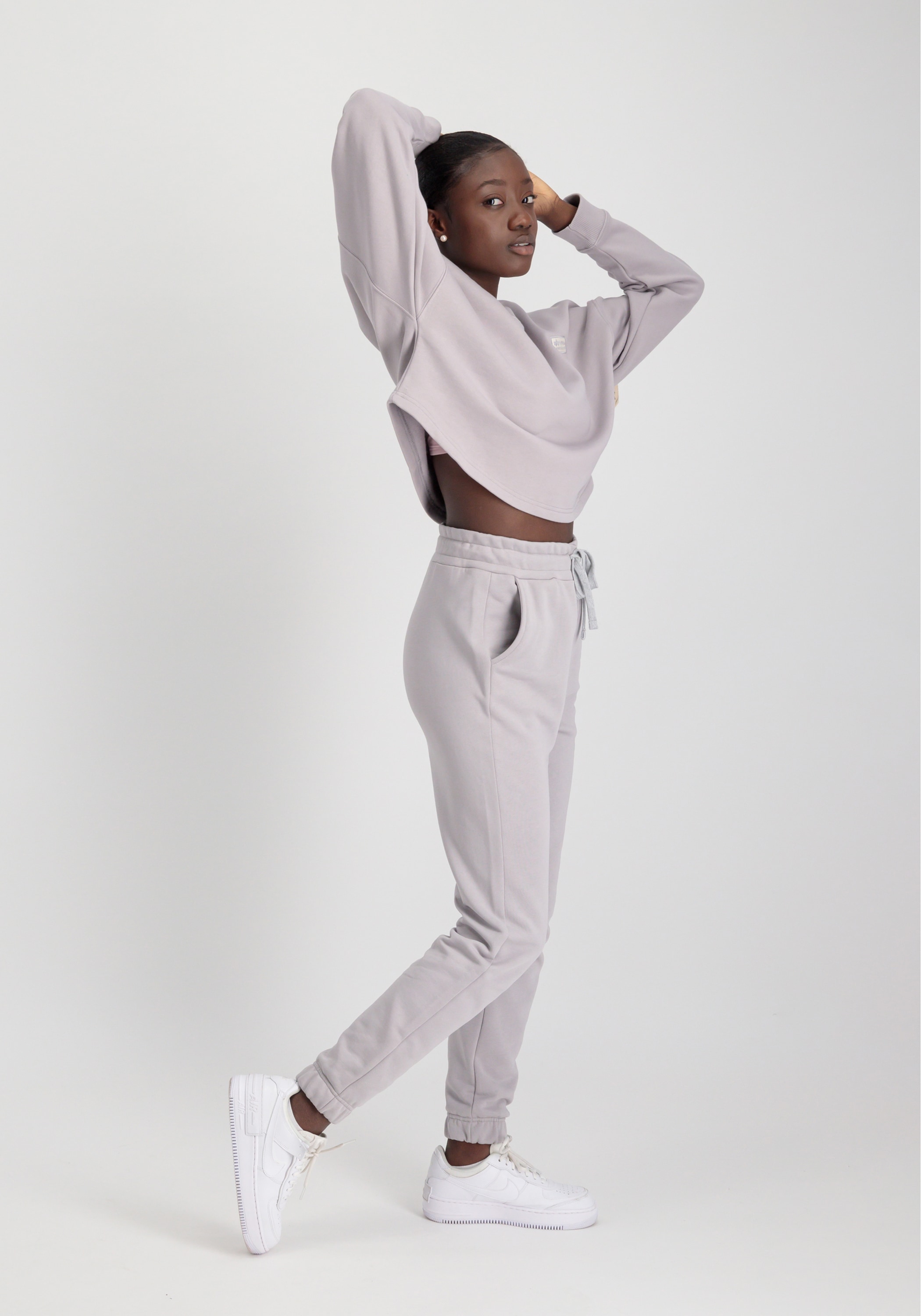 Alpha Industries Sweater »Organics Cropped OS Sweater Wmn«