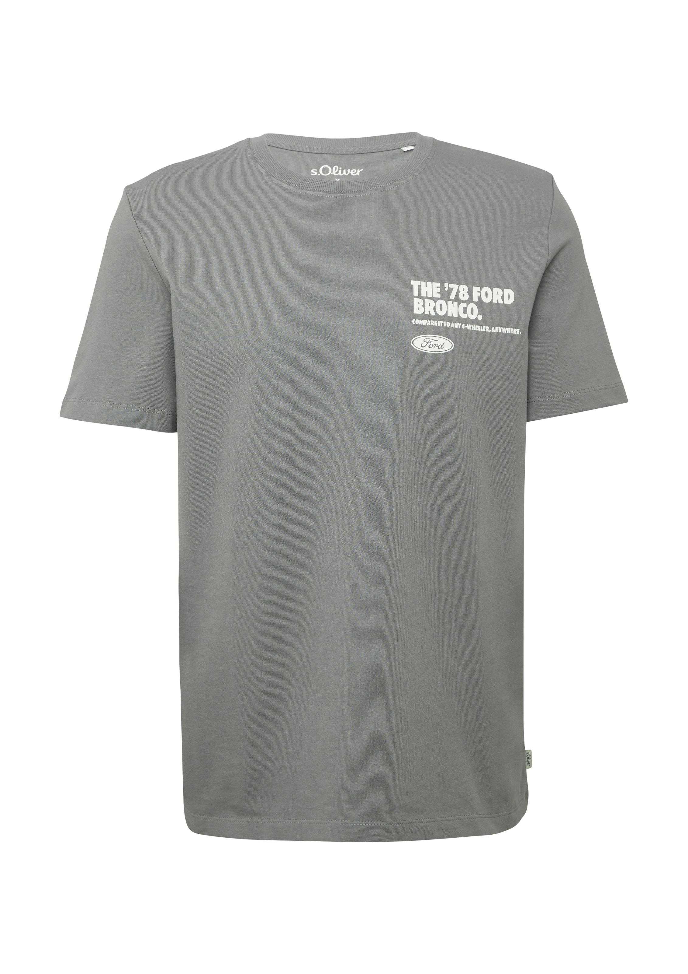 s.Oliver T-Shirt, mit großem Rückenprint