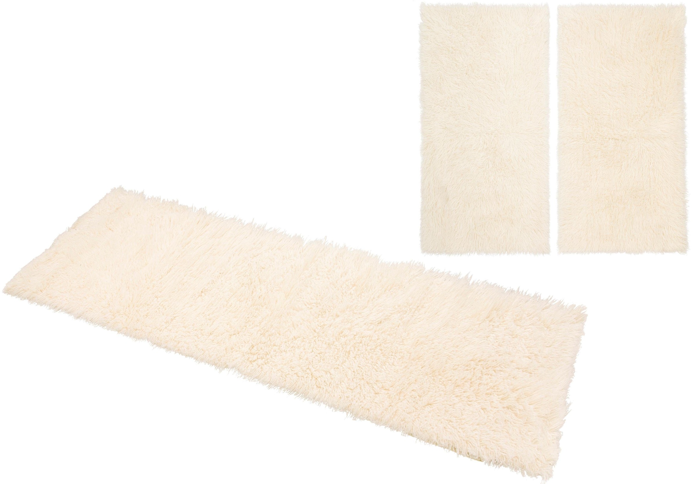 OTTO home Bettumrandung »Kjara« Höhe 40 mm 3 Stk. tlg. Läufer-Set, Bettvorl günstig online kaufen