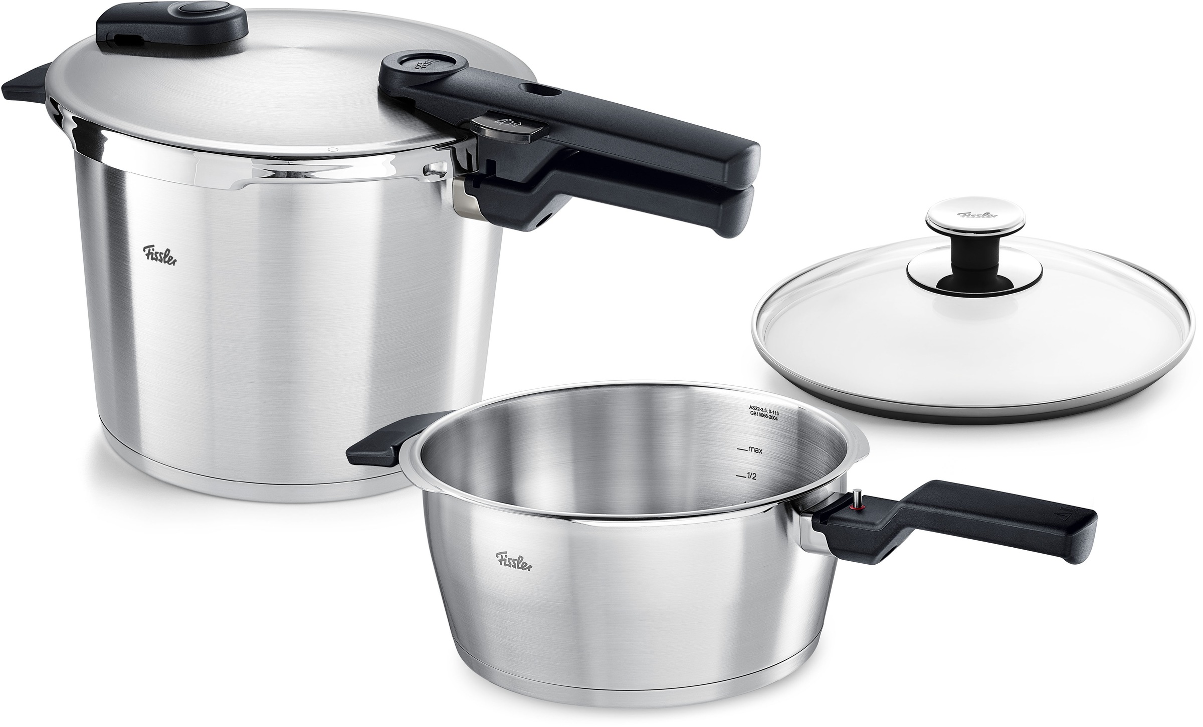 Fissler Schnellkochtopf »Vitaquick® Premium«, Edelstahl 18/10, (Set, 2 tlg. günstig online kaufen