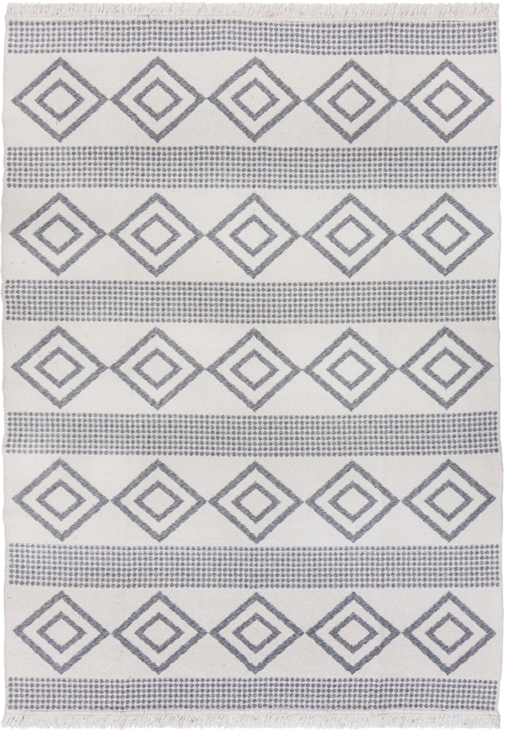 FLAIR RUGS Teppich »Teo, wendbar« rechteckig 2 mm Höhe Wendeteppich aus rec günstig online kaufen