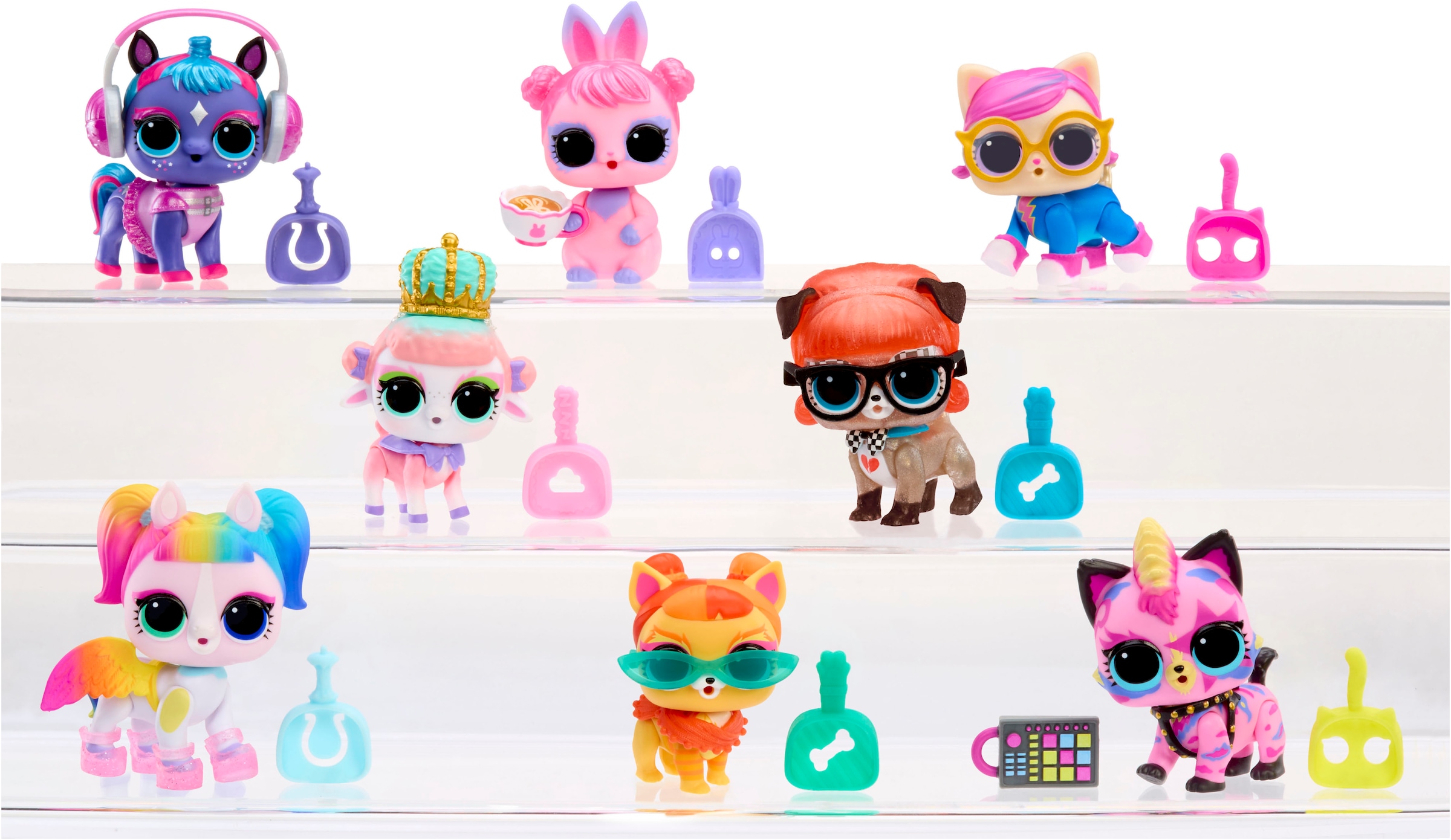 L.O.L. SURPRISE! Spielfigur »L.O.L. Surprise Eye Spy Pets« mit magischem Farbwechsel; Lieferung erfolgt sortiert