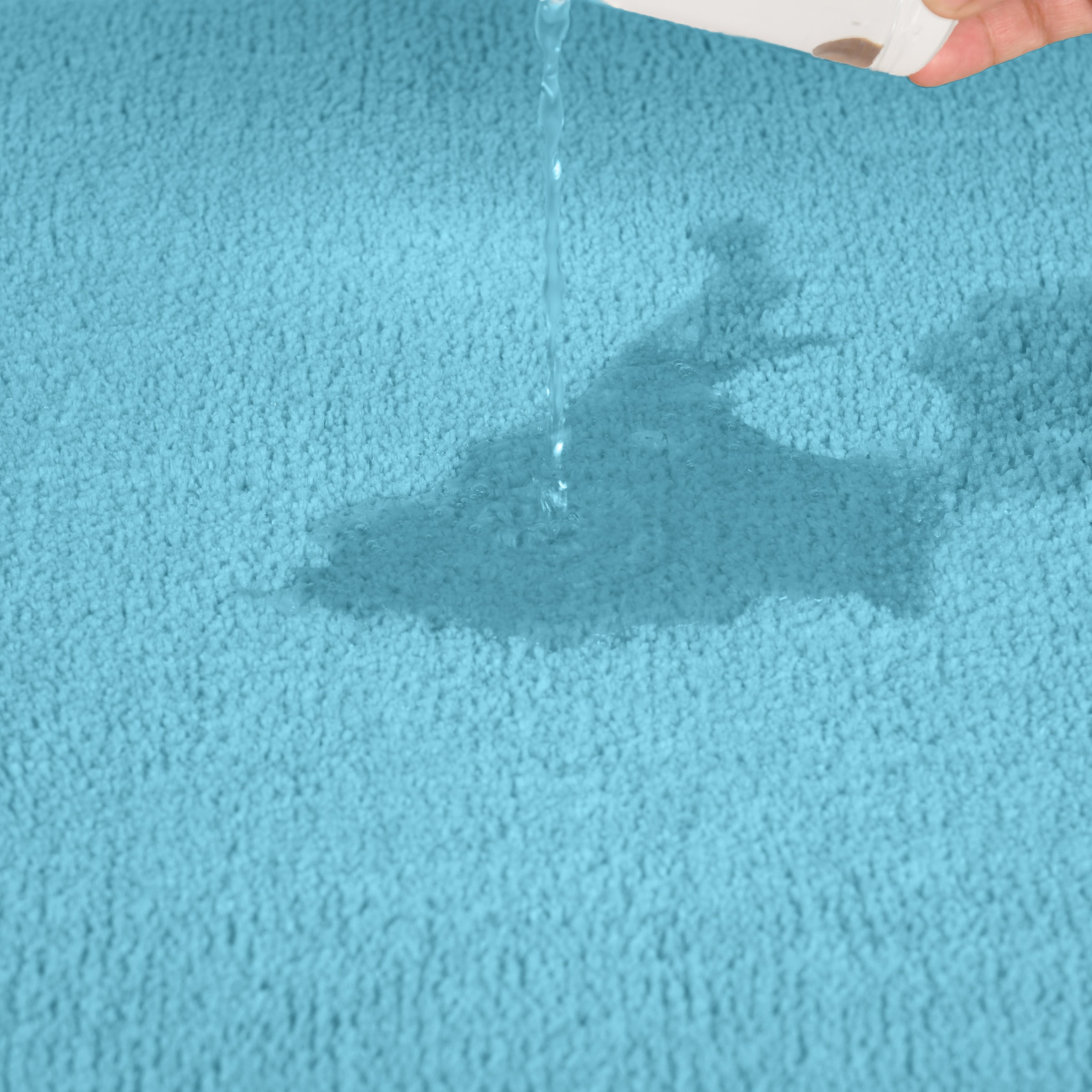 my home Badematte »Vanessa, Badvorleger, Badezimmer Teppich«, rutschhemmend beschichtet, schnell trocknend-fußbodenheizungsgeeignet-strapazierfähig, Badteppich, weiche Haptik, unifarben