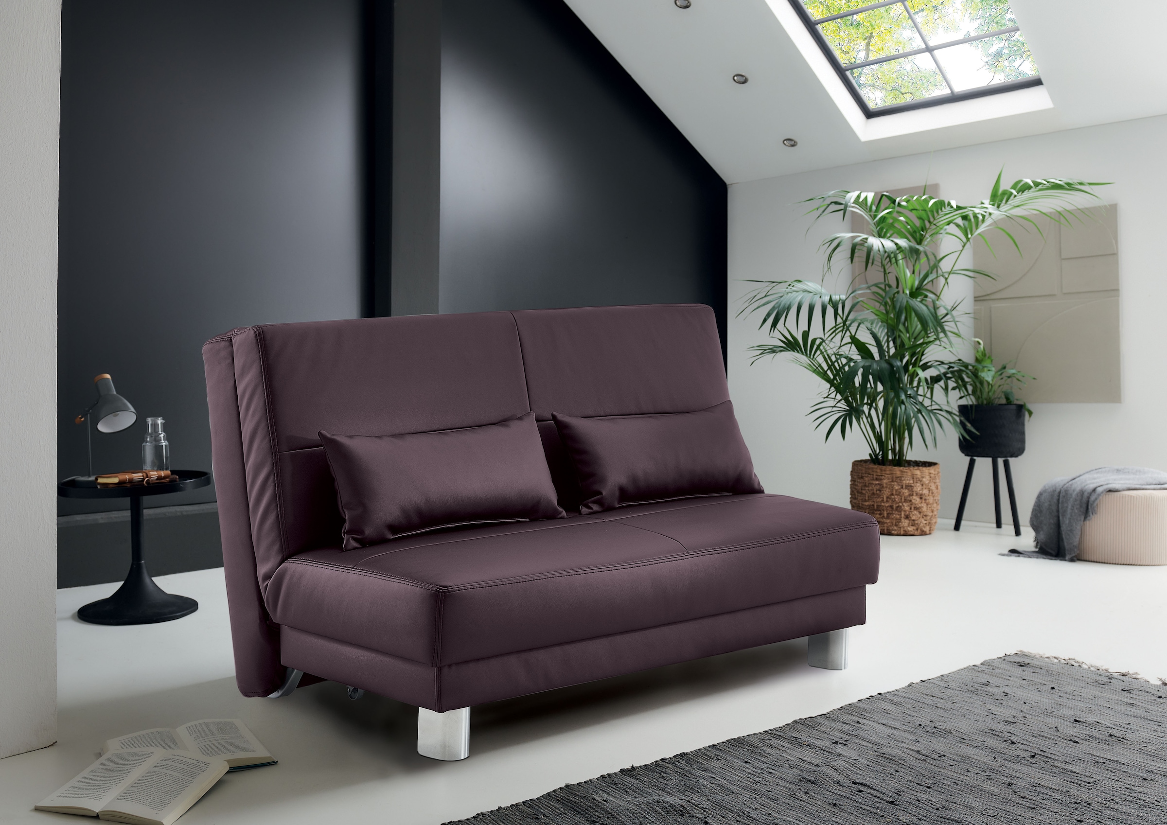 INOSIGN Schlafsofa »Gina«, mit einem Handgriff vom Sofa zum Bett