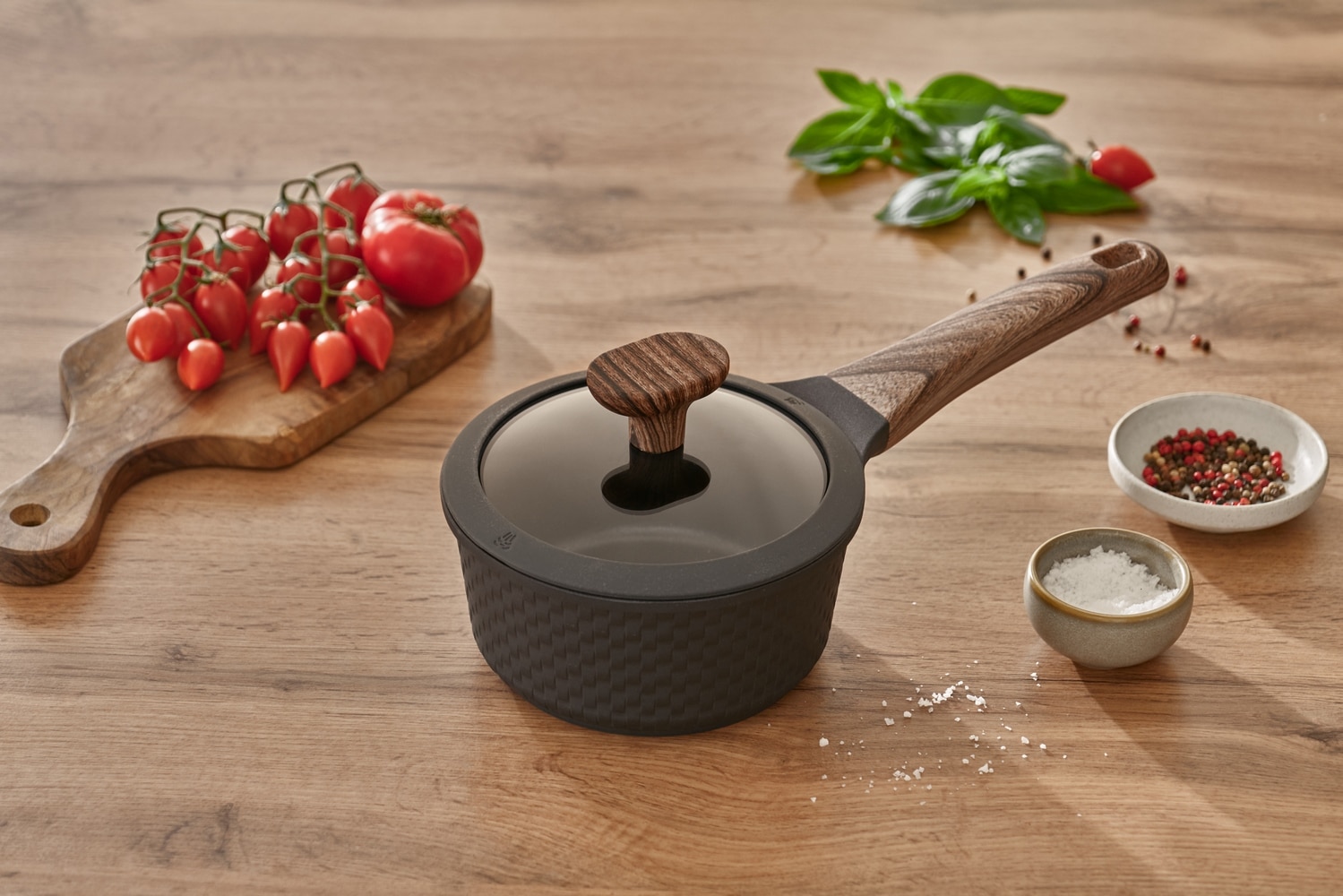 RESTO Kitchenware Kasserolle »Ran, Kochtopf antihaftbeschichtet und spülmas günstig online kaufen