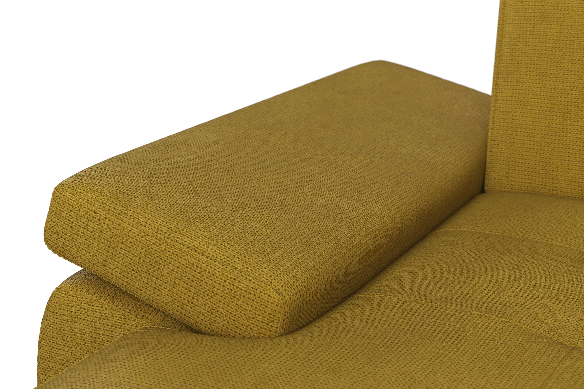 DOMO collection Wohnlandschaft »Capelo U-Form«, mit Armteilverstellung, wahlweise mit Bettfunktion, Federkern