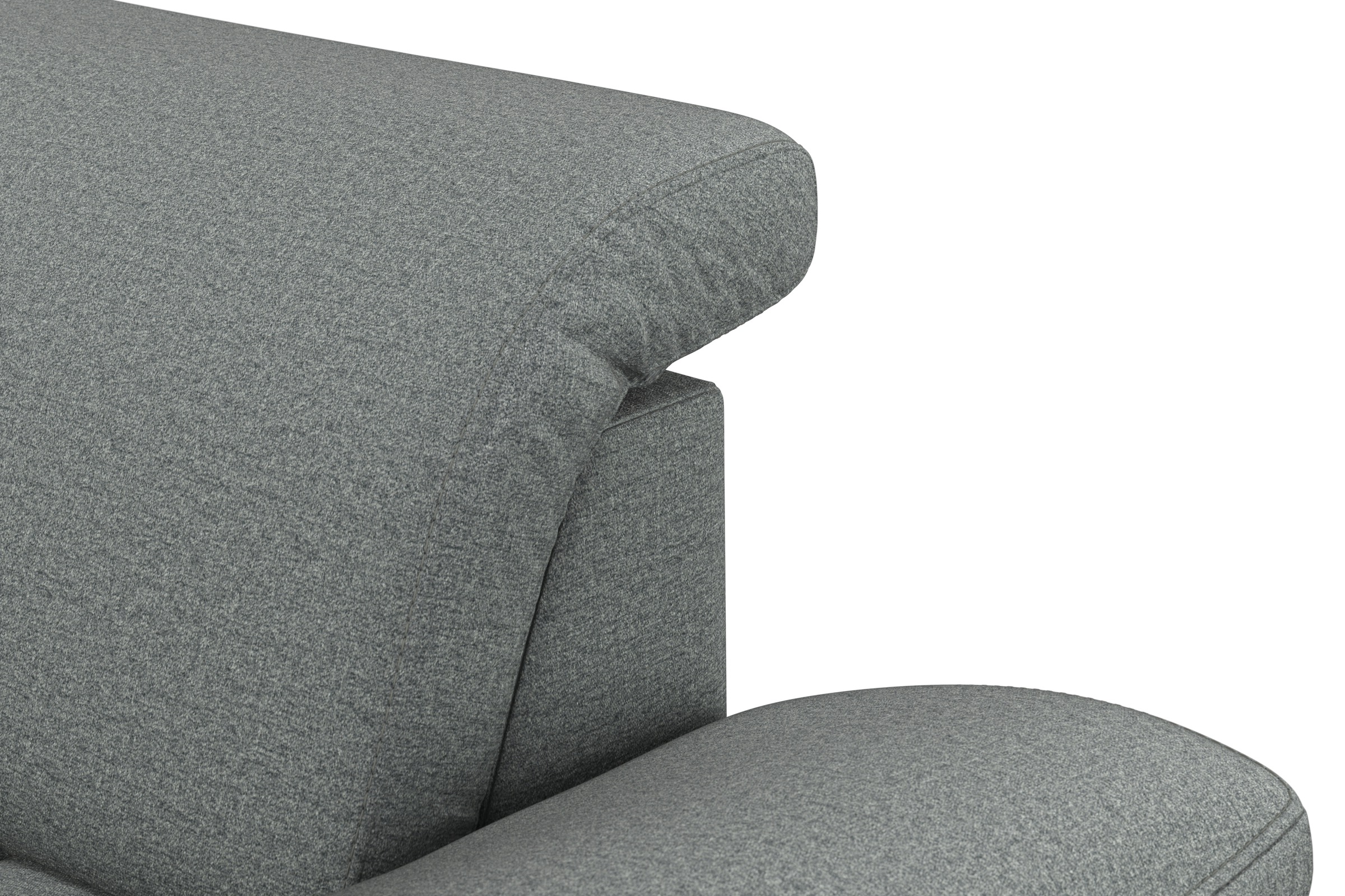 sit&more Ecksofa »Cool L-Form«, wahlweise mit Kopfteilverstellung und Vorziehsitz, motorisch