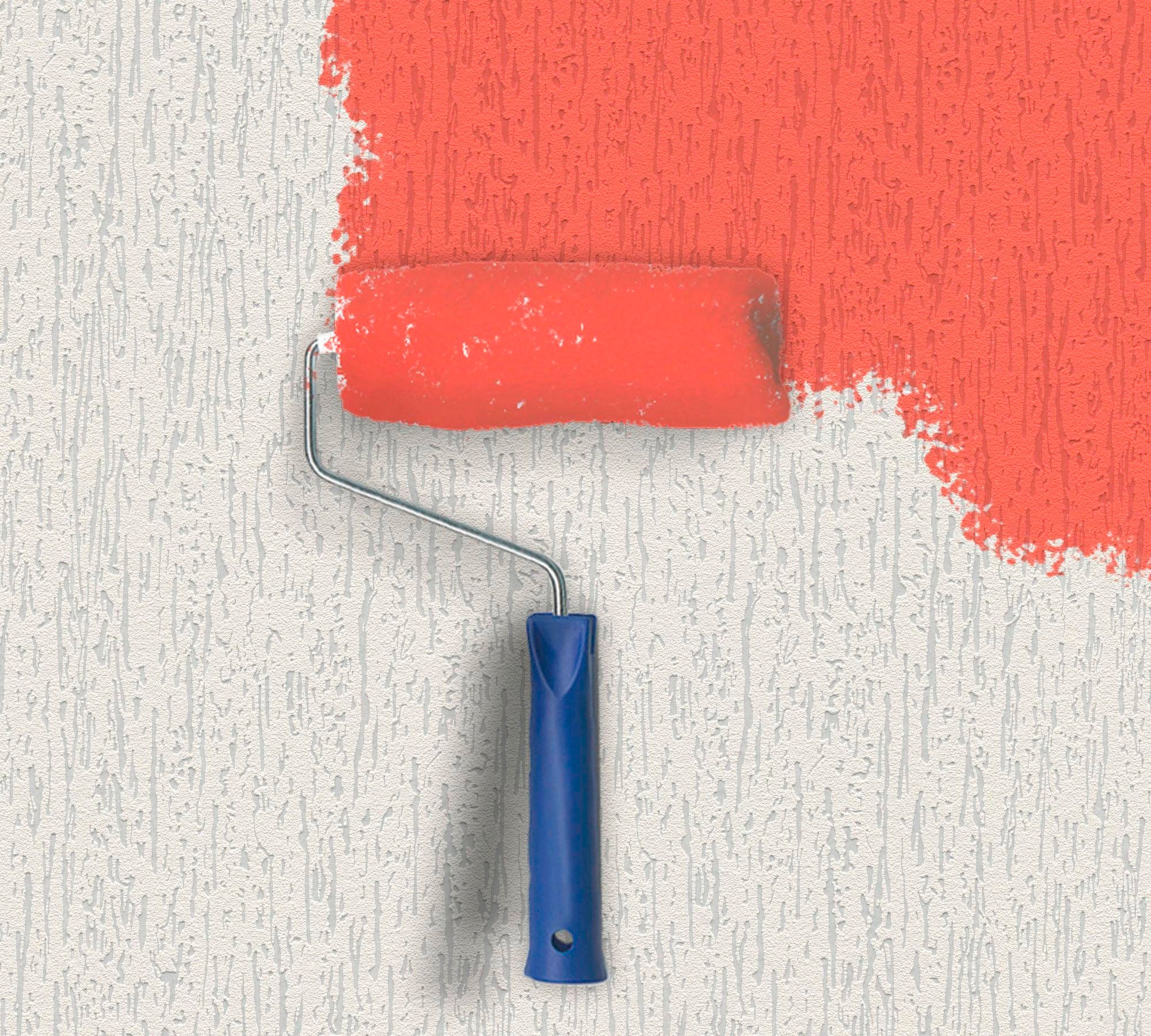 A.S. Création Vliestapete »Meistervlies« einfarbig | uni | unifarben leicht strukturiert Tapete einfarbig Überstreichbar Tapeten Wohnzimmer Schlafzimmer Design