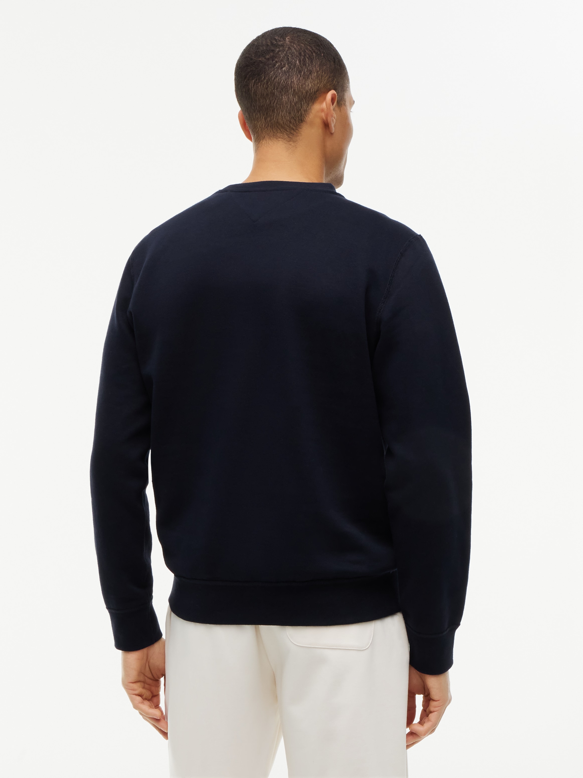 Tommy Hilfiger Sweatshirt »ESSENTIAL FLEECE CREWNECK«, mit Tommy Hilfiger Logostickerei, Regular Fit
