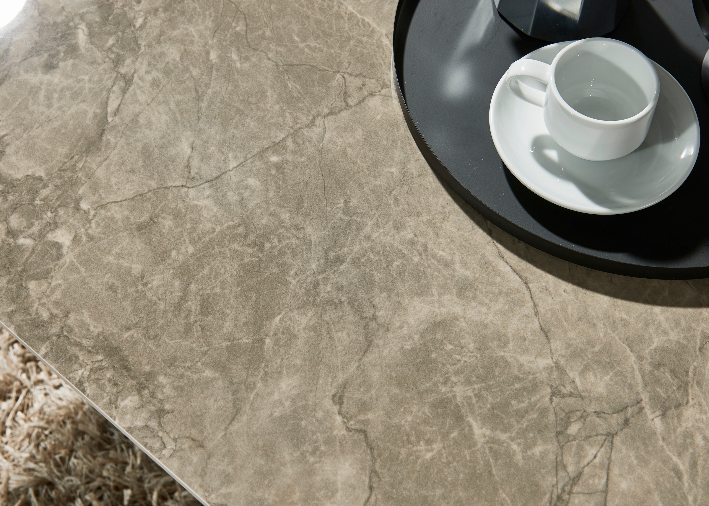 Stolkom Couchtisch »Gisele« 120 cm breit mit Keramikoberfläche