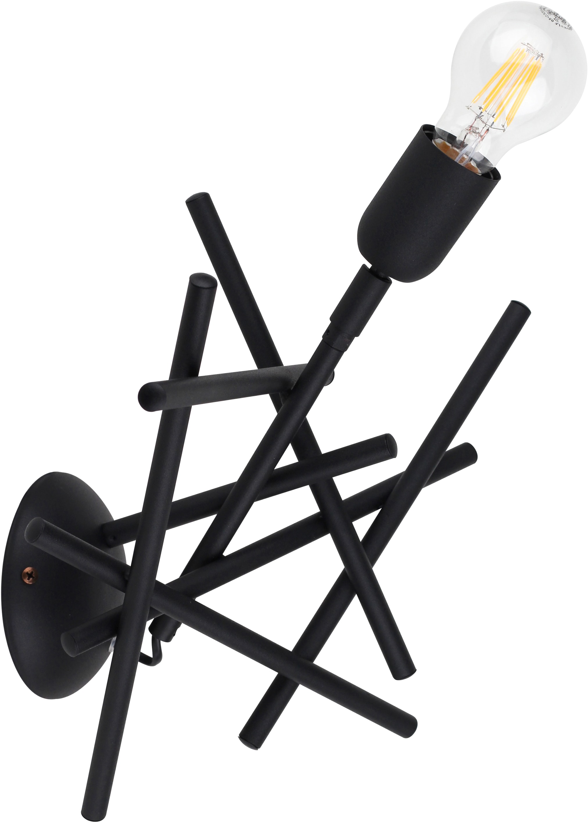 SPOT Light Wandleuchte »GLENN«, 1 flammig, Leuchtmittel E27   ohne Leuchtmi günstig online kaufen