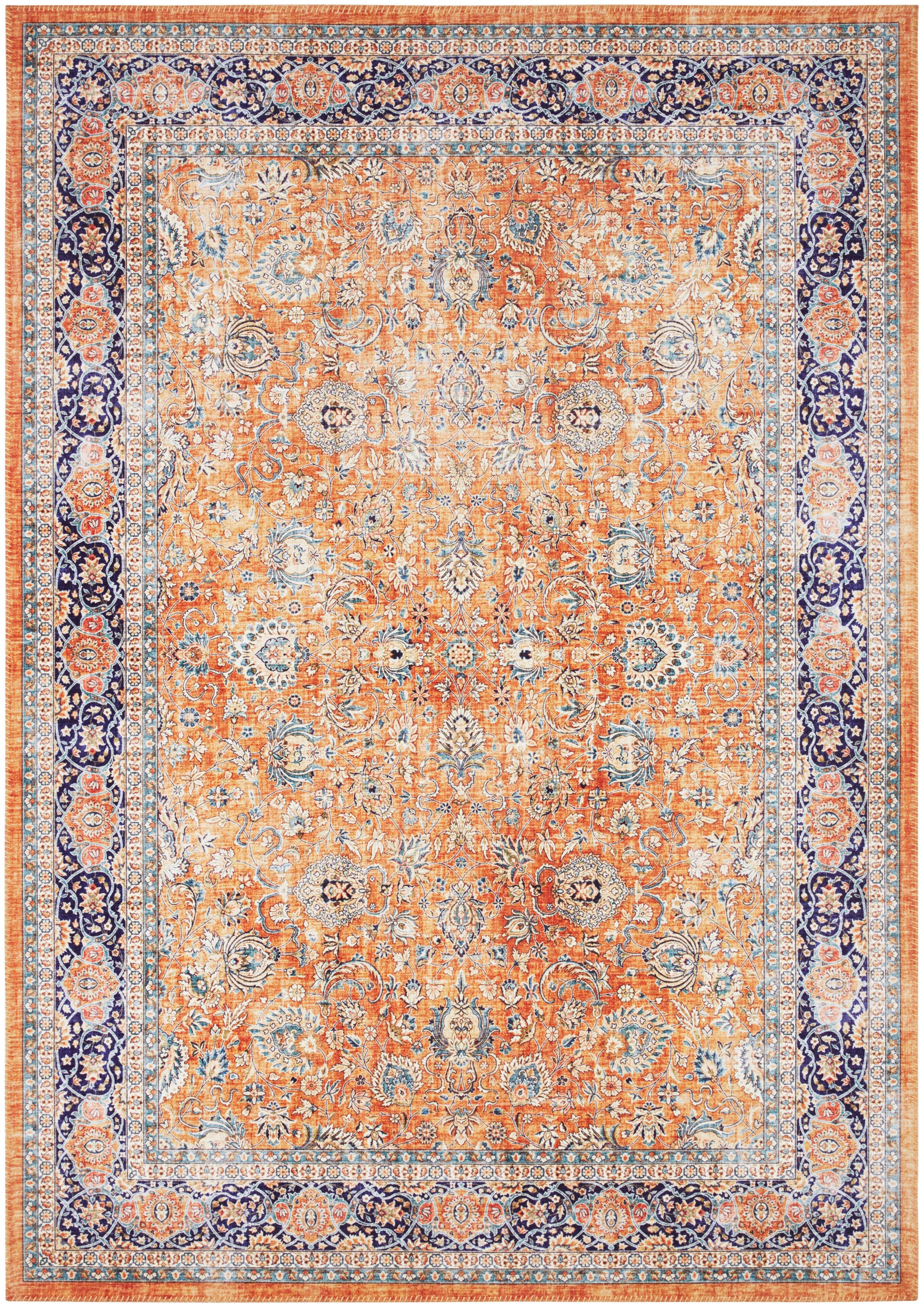 ELLE DECORATION Teppich »Keshan Maschad«, rechteckig, 5 mm Höhe, Orientalis günstig online kaufen