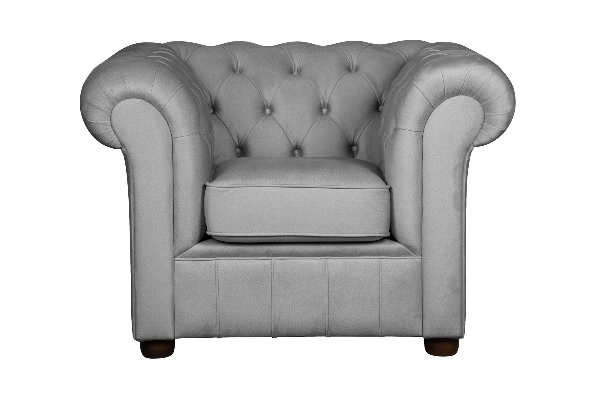 Home affaire Sessel »CHARENTE, Chesterfield, Wellenfederung, Maße B/T/H: 105/89/74 cm«, mit edler Knopfheftung und typischen Armlehnen
