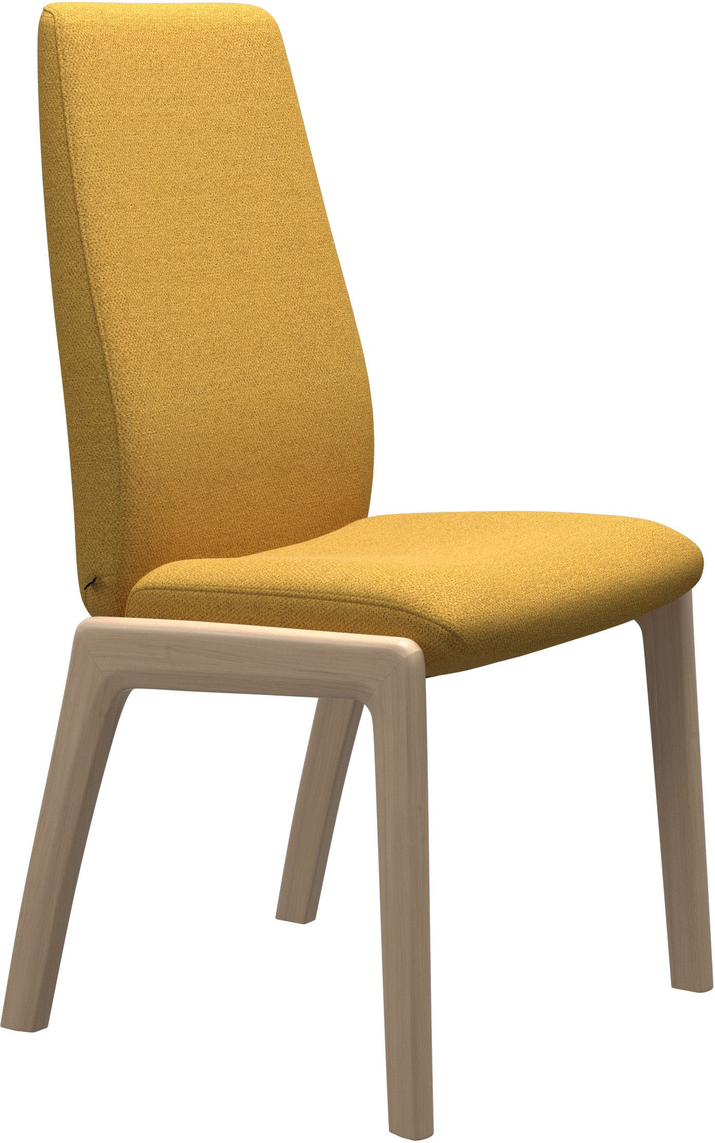 Stressless® Polsterstuhl »Laurel«, ROHLEDER Stoff Q2 FARON, High Back, Größe L, mit abgerundeten Beinen in Schwarz
