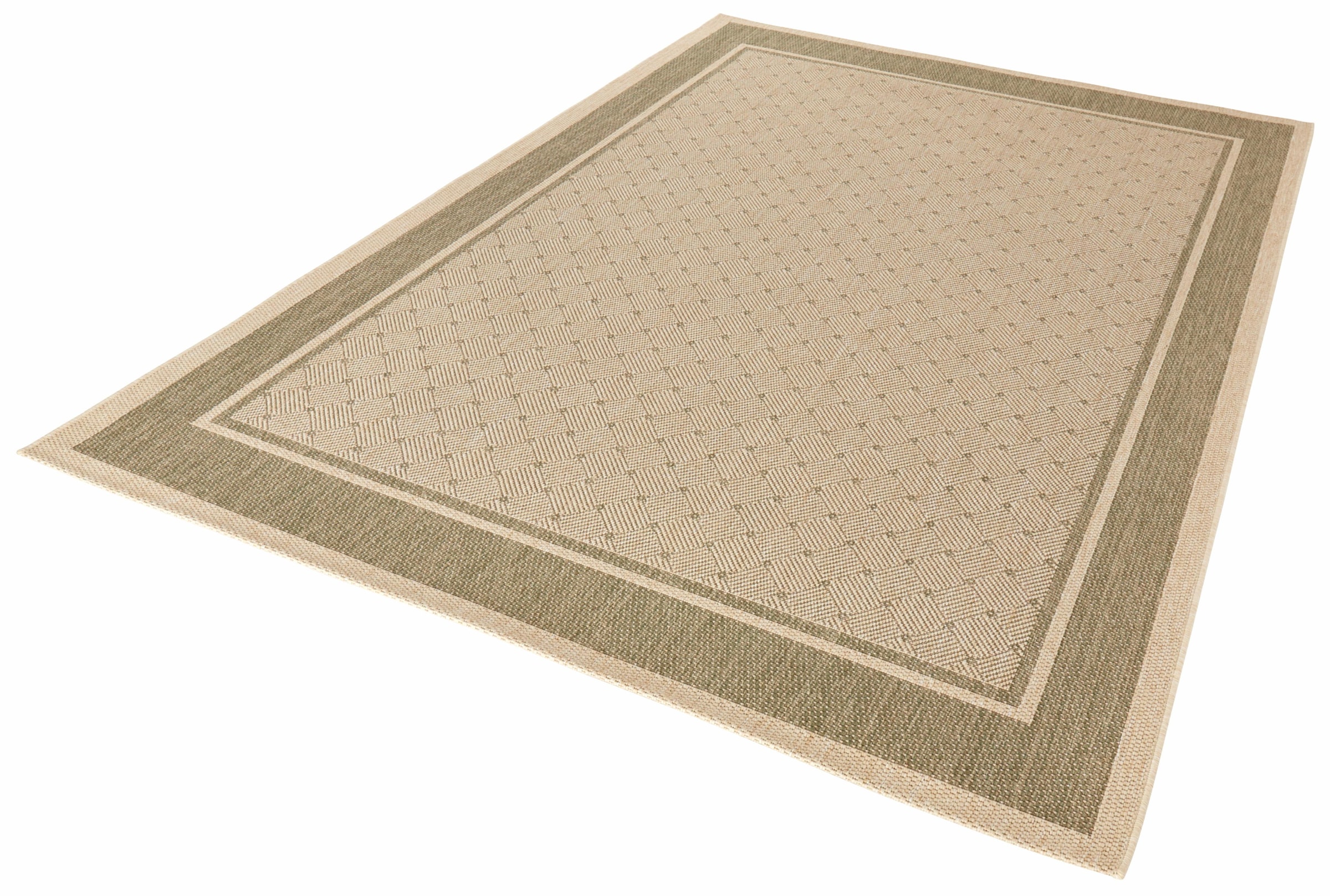 HANSE Home Teppich »Classy«, rechteckig, 8 mm Höhe, Flachgewebe, Sisal-Optik, Wohnzimmer, Schlafzimmer, Esszimmer, Bordüre