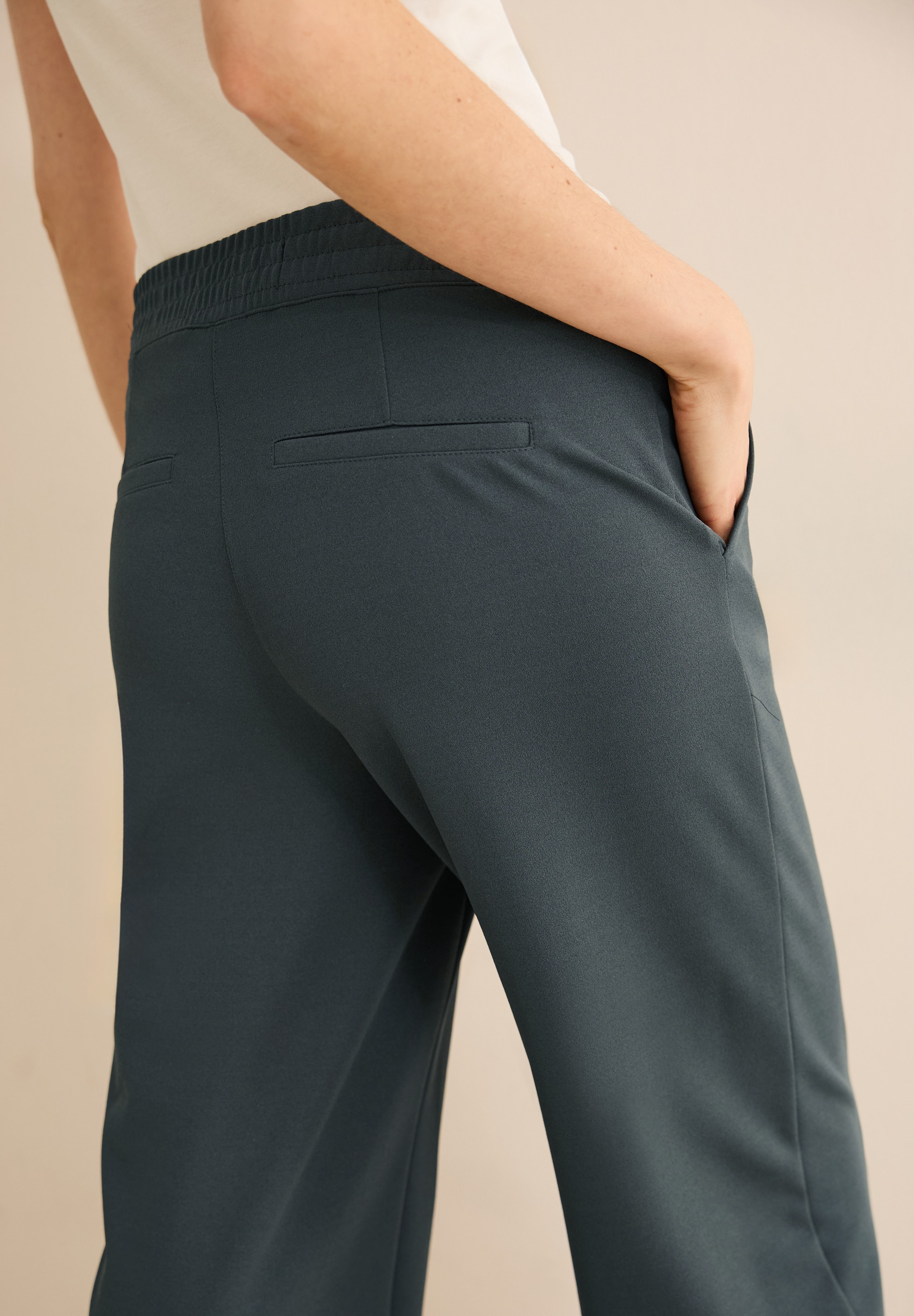 Cecil Stoffhose »Style Neele«  Sommerhose mit elastischem Bund