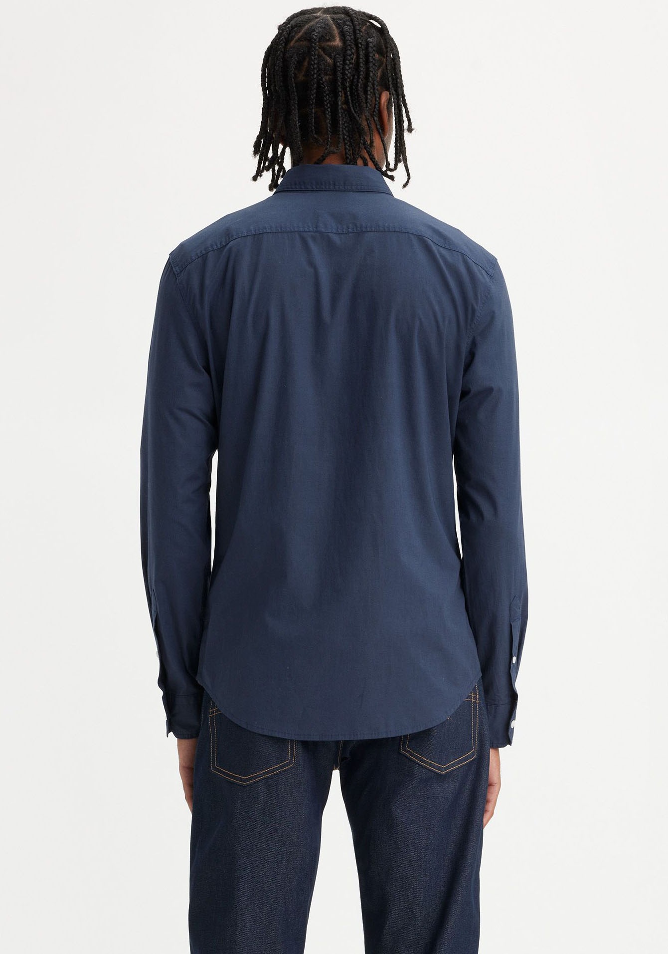 Levi's® Jeanshemd »BATTERY HM SHIRT SLIM«, mit Logobadge