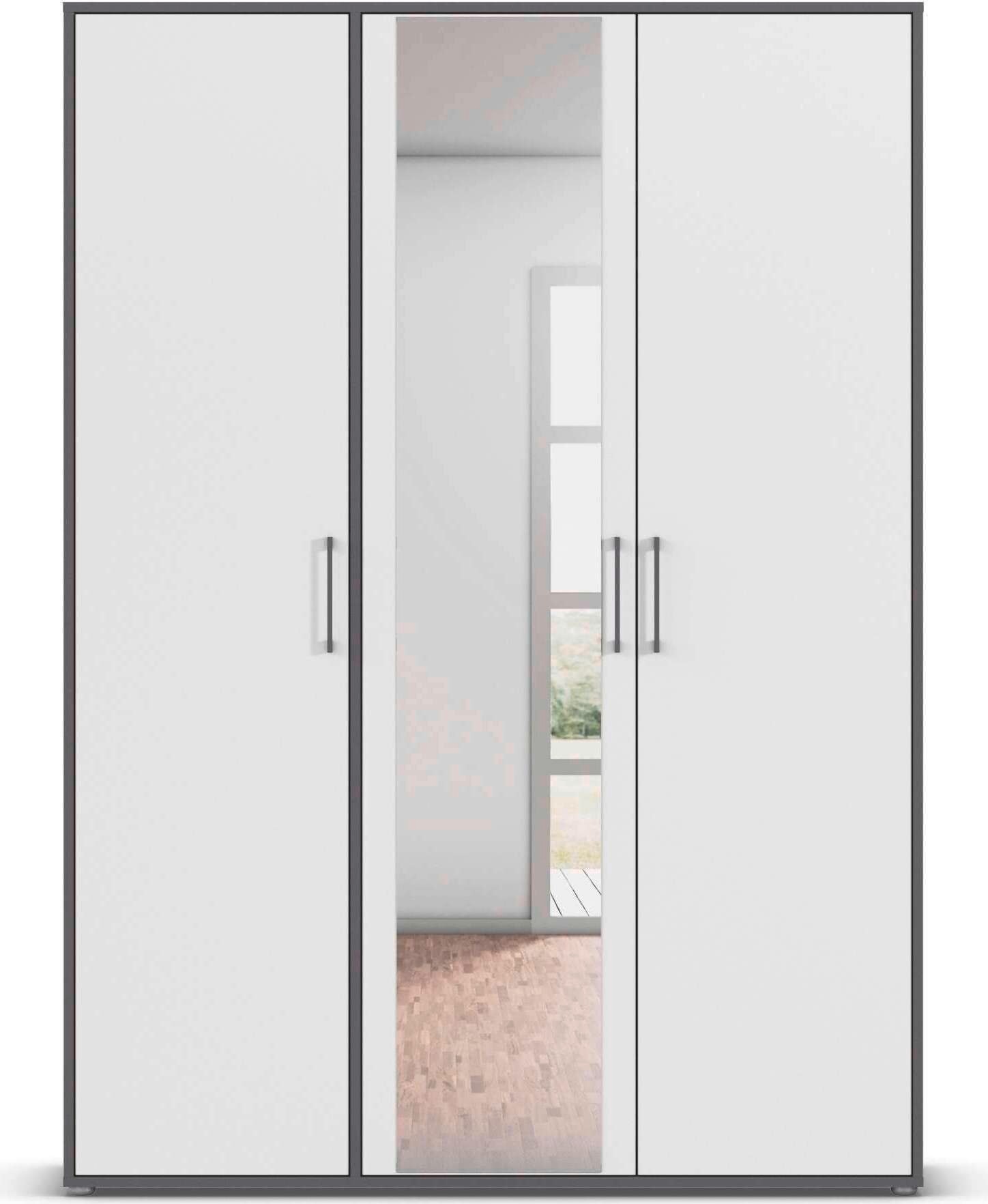 INOSIGN BY RAUCH Kleiderschrank »Schrank Garderobe Schlafzimmer Stauraum PAULLY TOPSELLER Wäscheschrank«, (mit 3 unterschiedlichen Griff-Varianten) 3 Griffvarianten MADE IN GERMANY