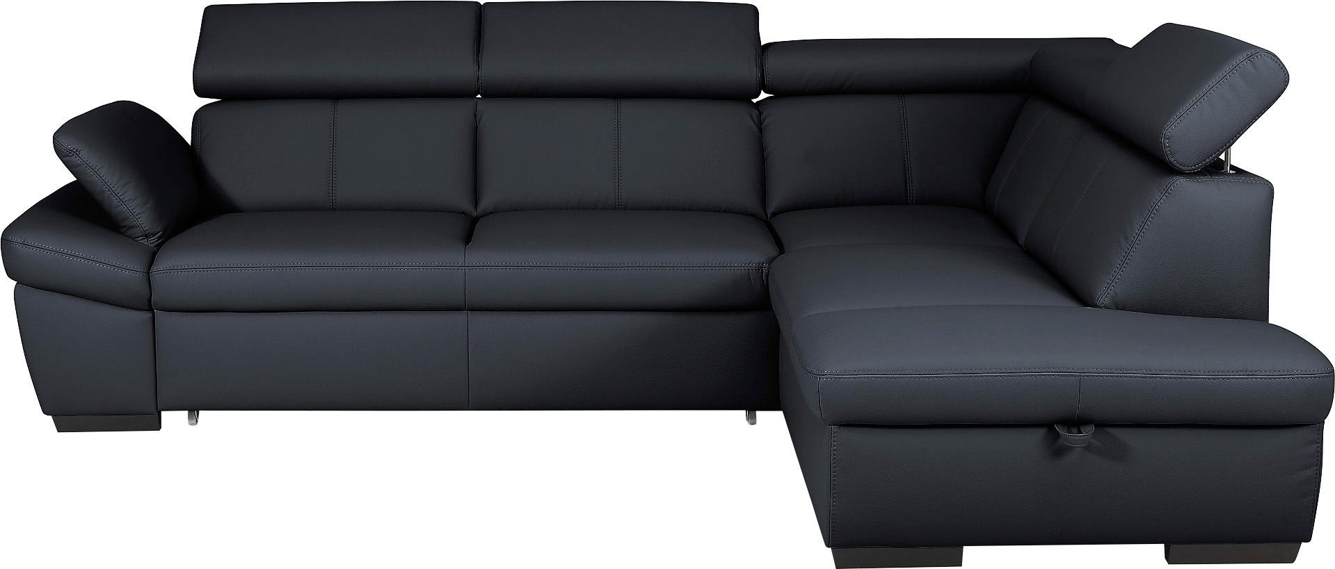 exxpo - sofa fashion Ecksofa »Salerno, Funktionssofa, hoher Sitzkomfort, Br günstig online kaufen