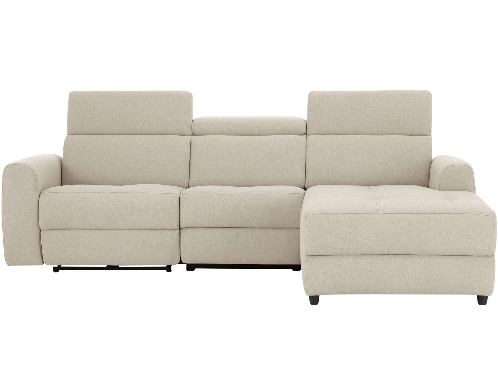 Home affaire Ecksofa »Sentrano, L-Form,«, 275 cm, man. o. elektr. Relaxfunktion und USB/Kopfverstellung