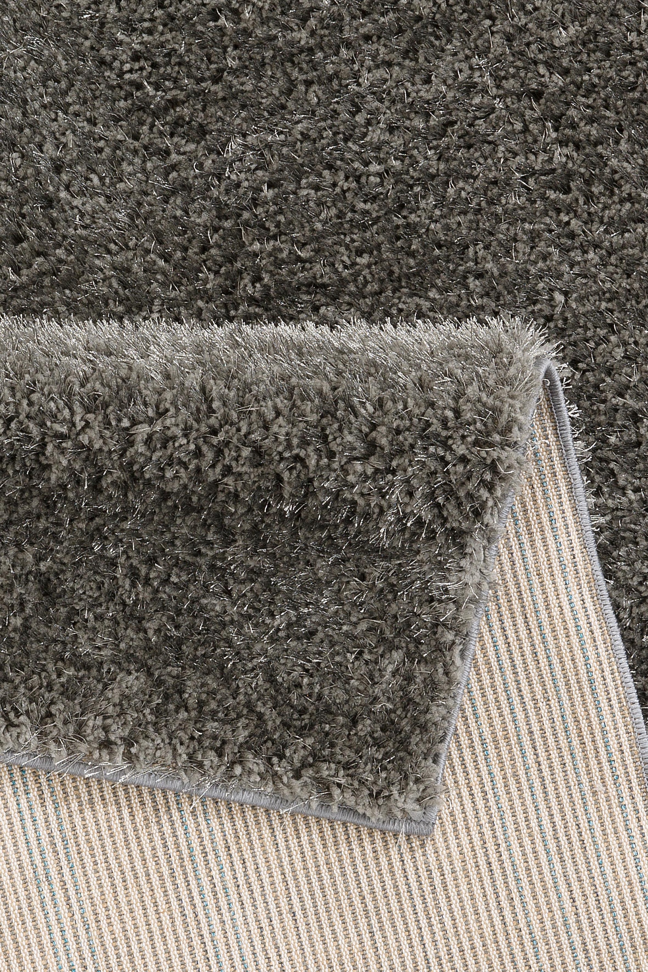 my home Hochflor-Teppich »Mikro Soft Ideal«, rechteckig, 30 mm Höhe, Microfaser, extra flauschig, Weich, Pflegeleicht, Elegant, Uni
