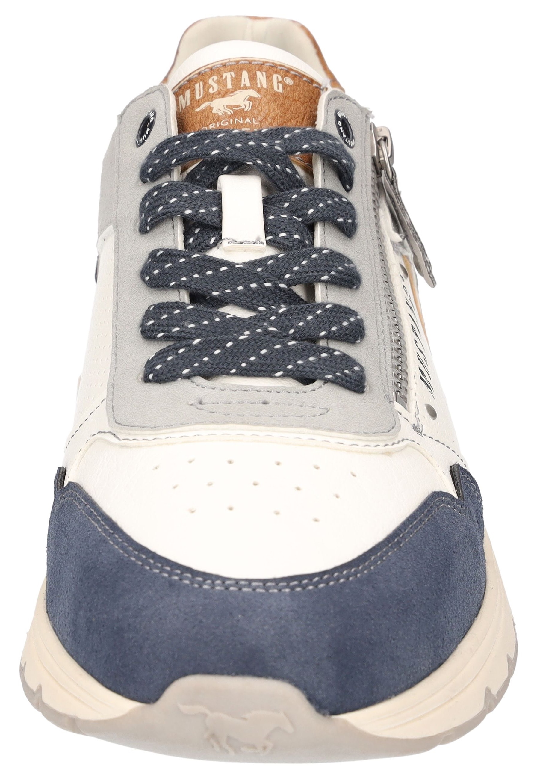 Mustang Shoes Sneaker, Runners Sneaker mit Außenreißverschluss